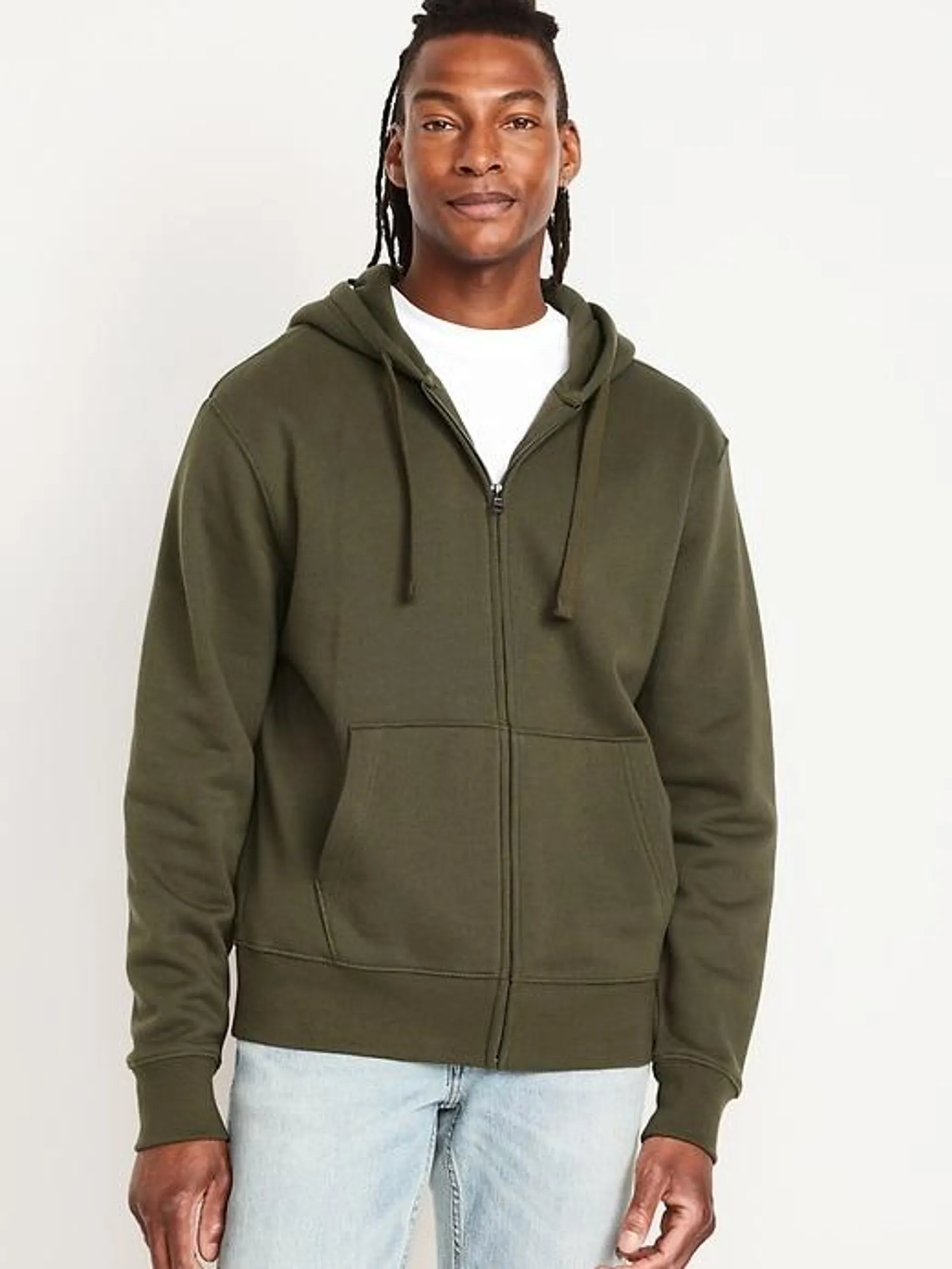 Oversized Full-Zip Hoodie