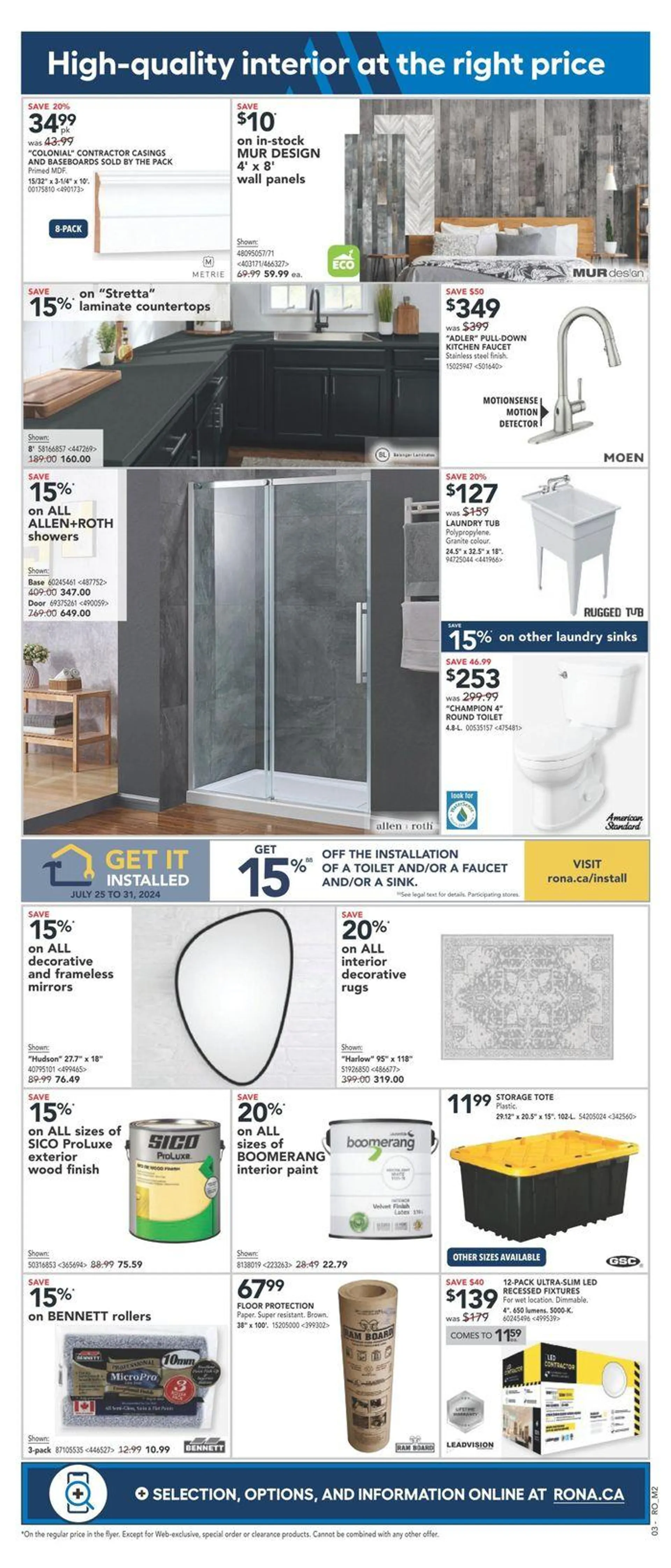 RONA Weekly ad from July 25 to July 31 2024 - flyer page 6