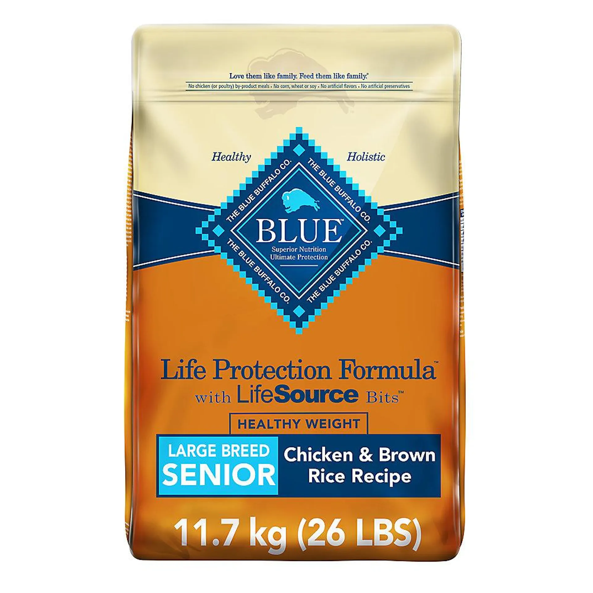 Blue Buffalo® Life Protection Formula™ Large Breed Senior Dry Dog Food - Natural, Chicken