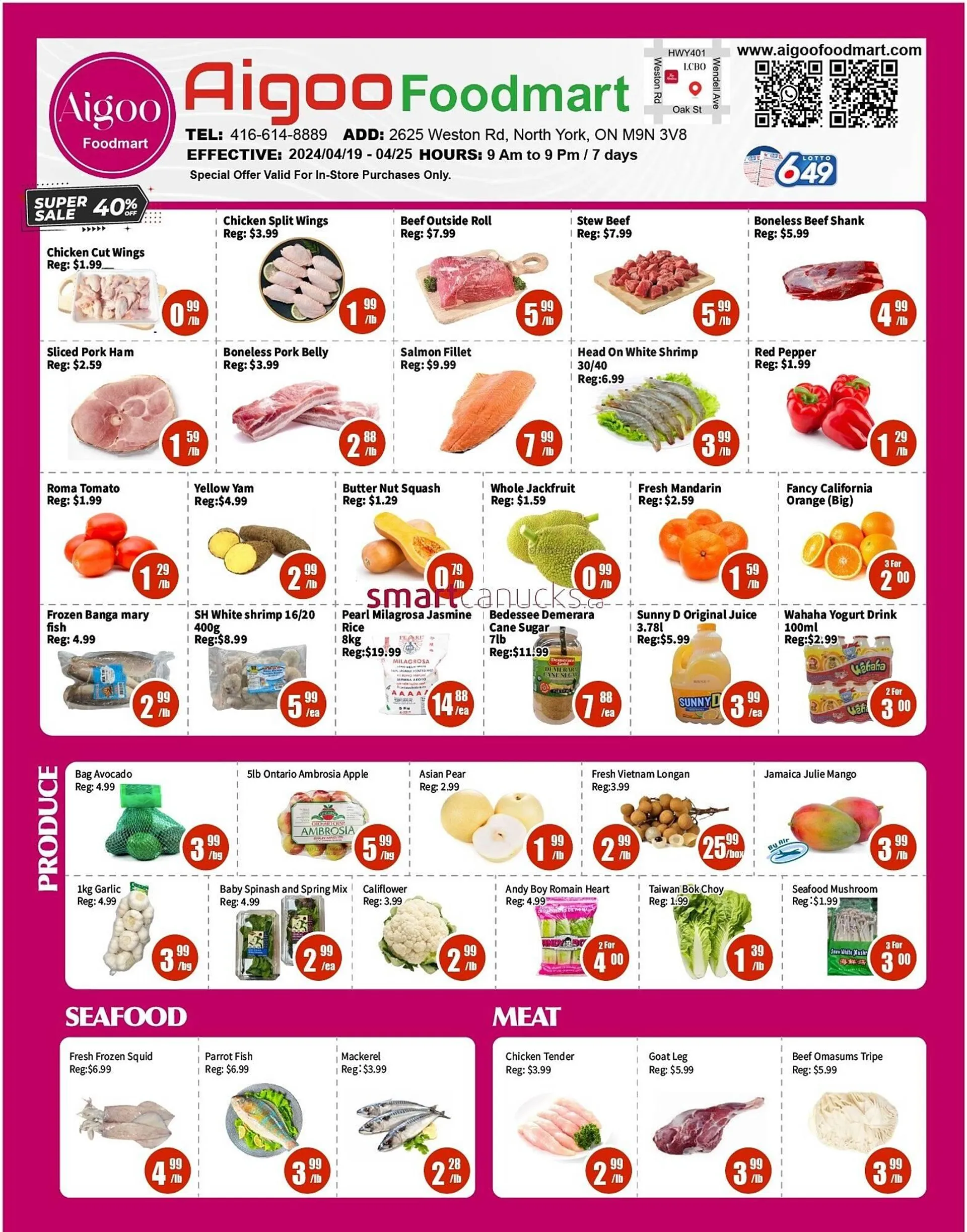 Aigoo Foodmart flyer - 1