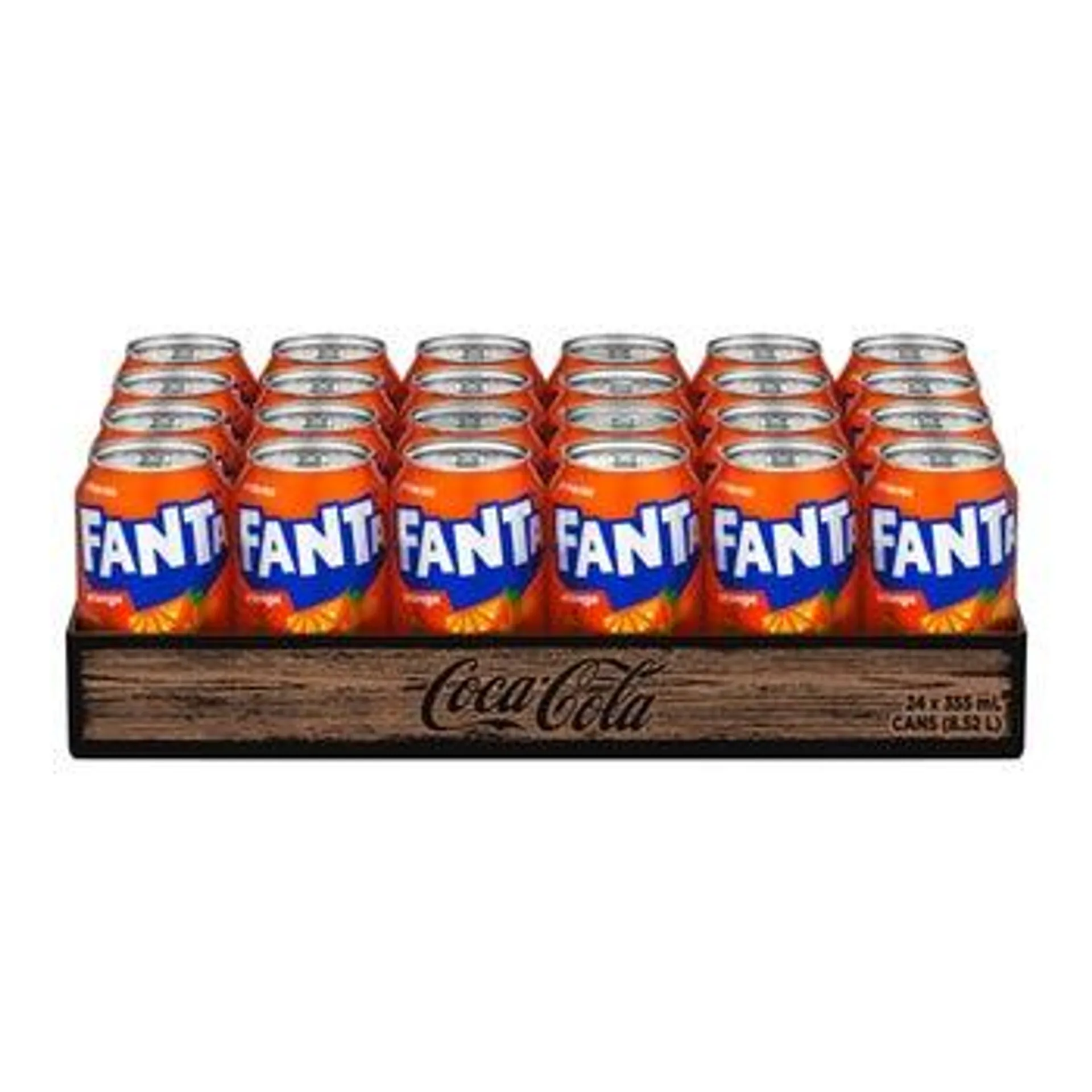 Fanta Orange 355 mL 24-pack