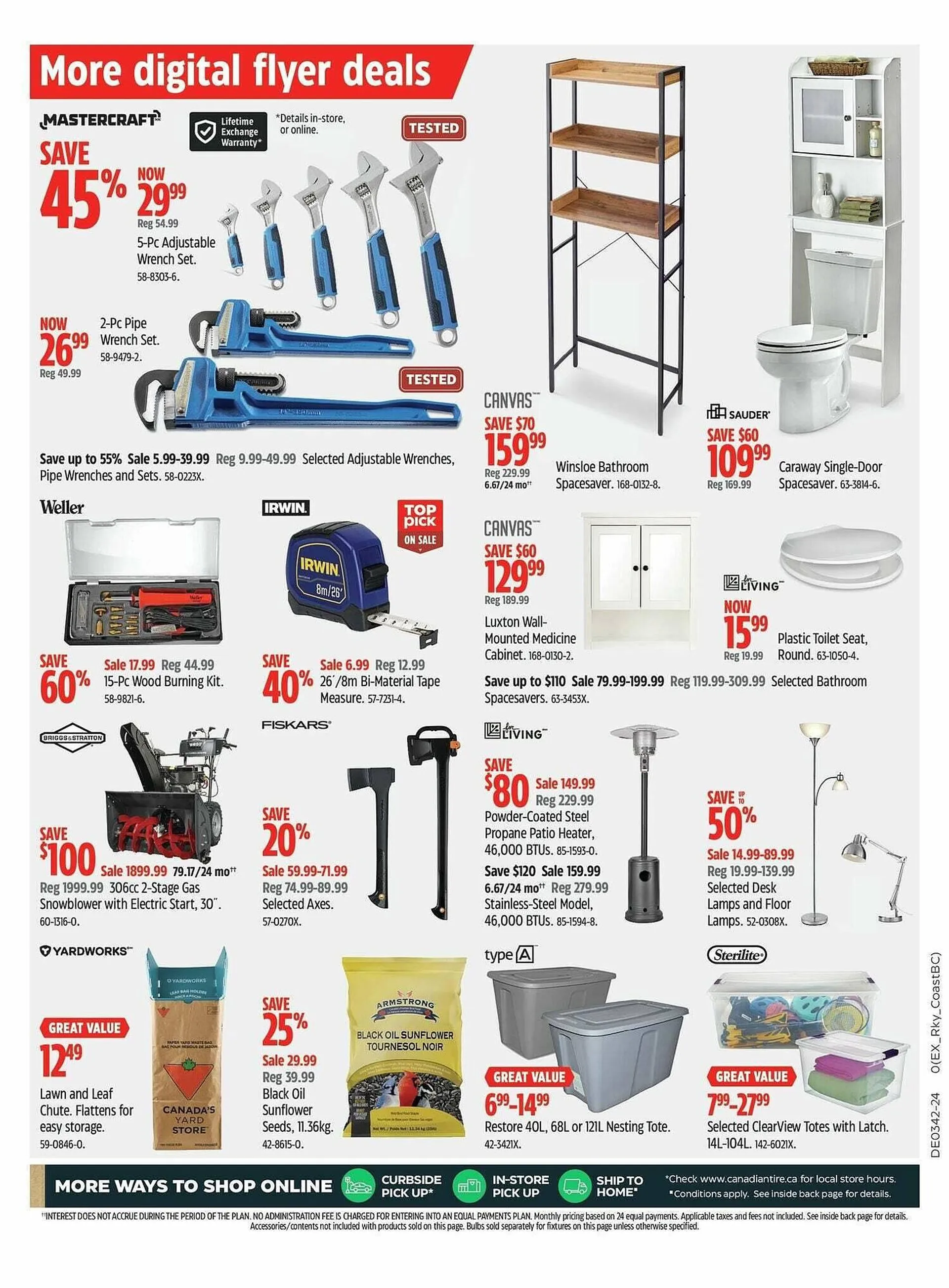 Canadian Tire flyer from October 10 to October 17 2024 - flyer page 5