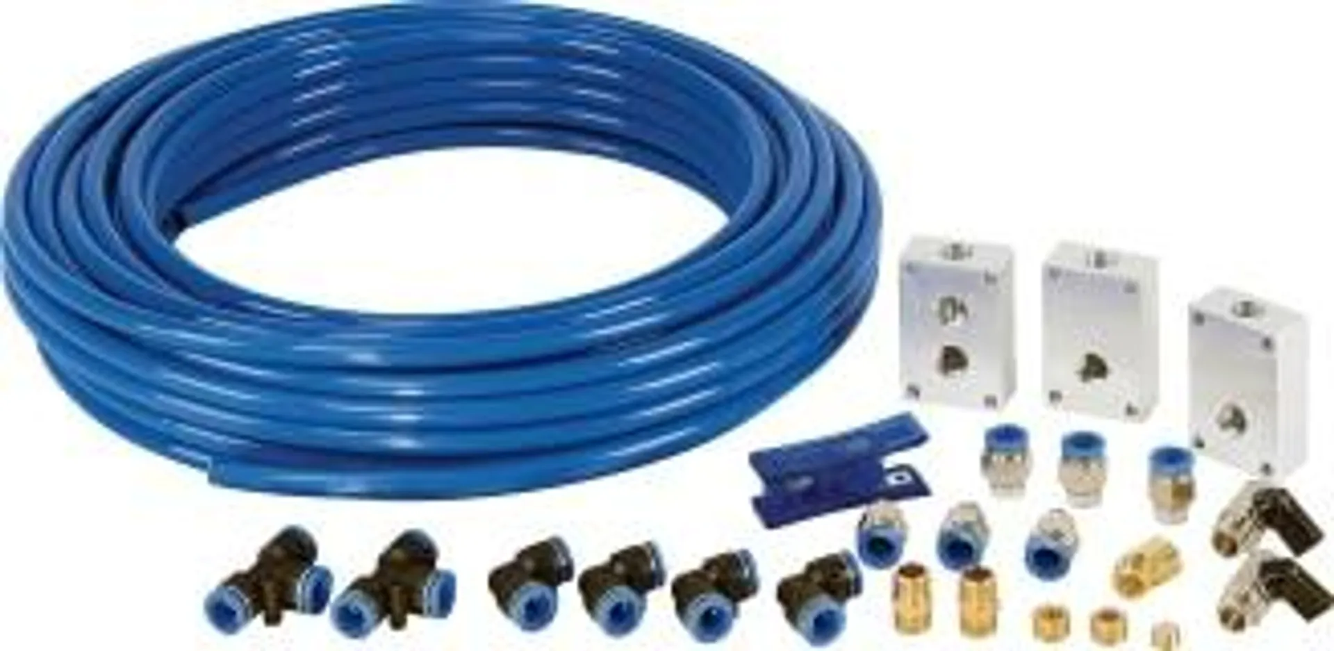 25 pc 1/2 in. x 100 ft Air Line Delivery Kit