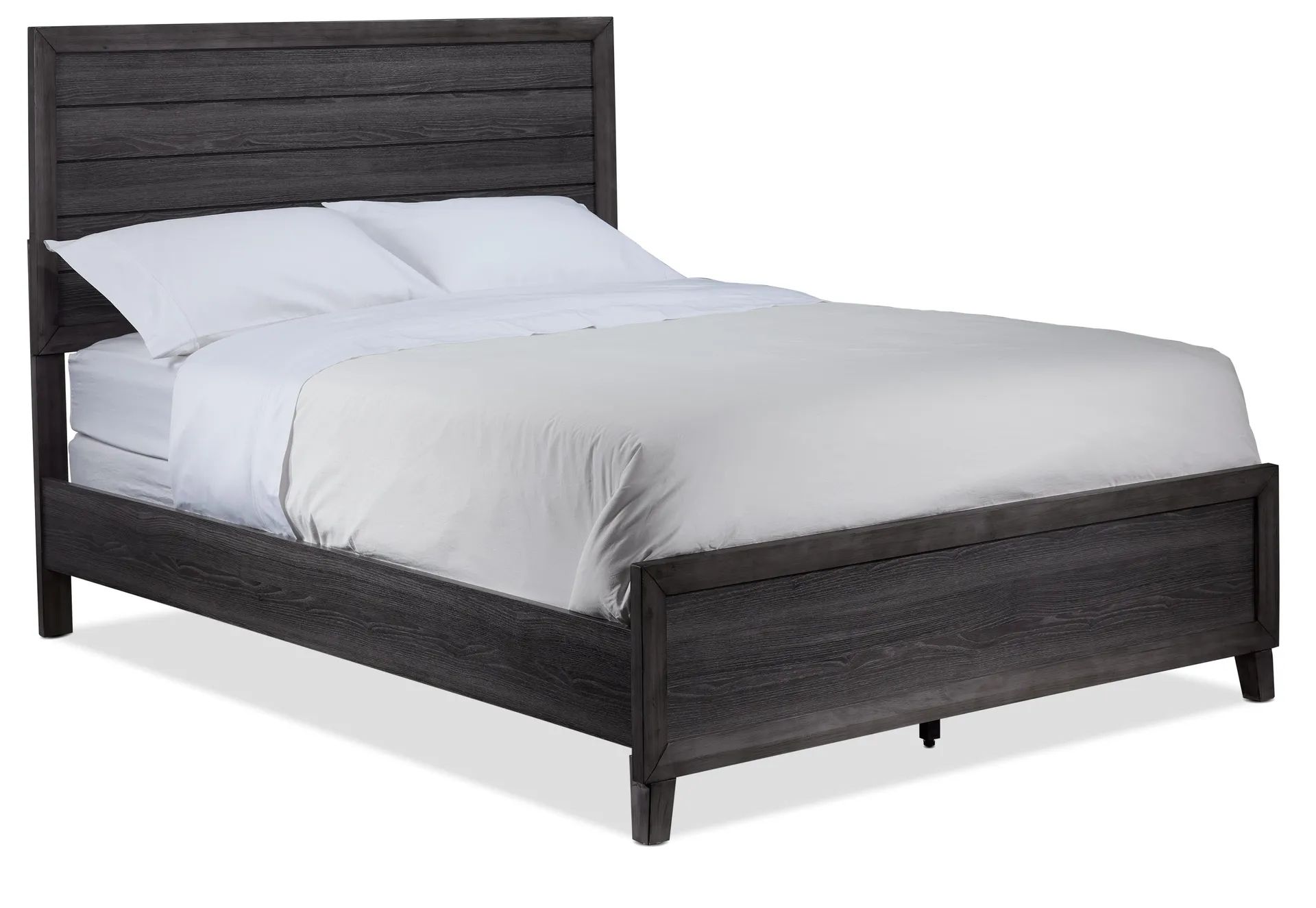 Miller 3-Piece Queen Panel Bed - Grey