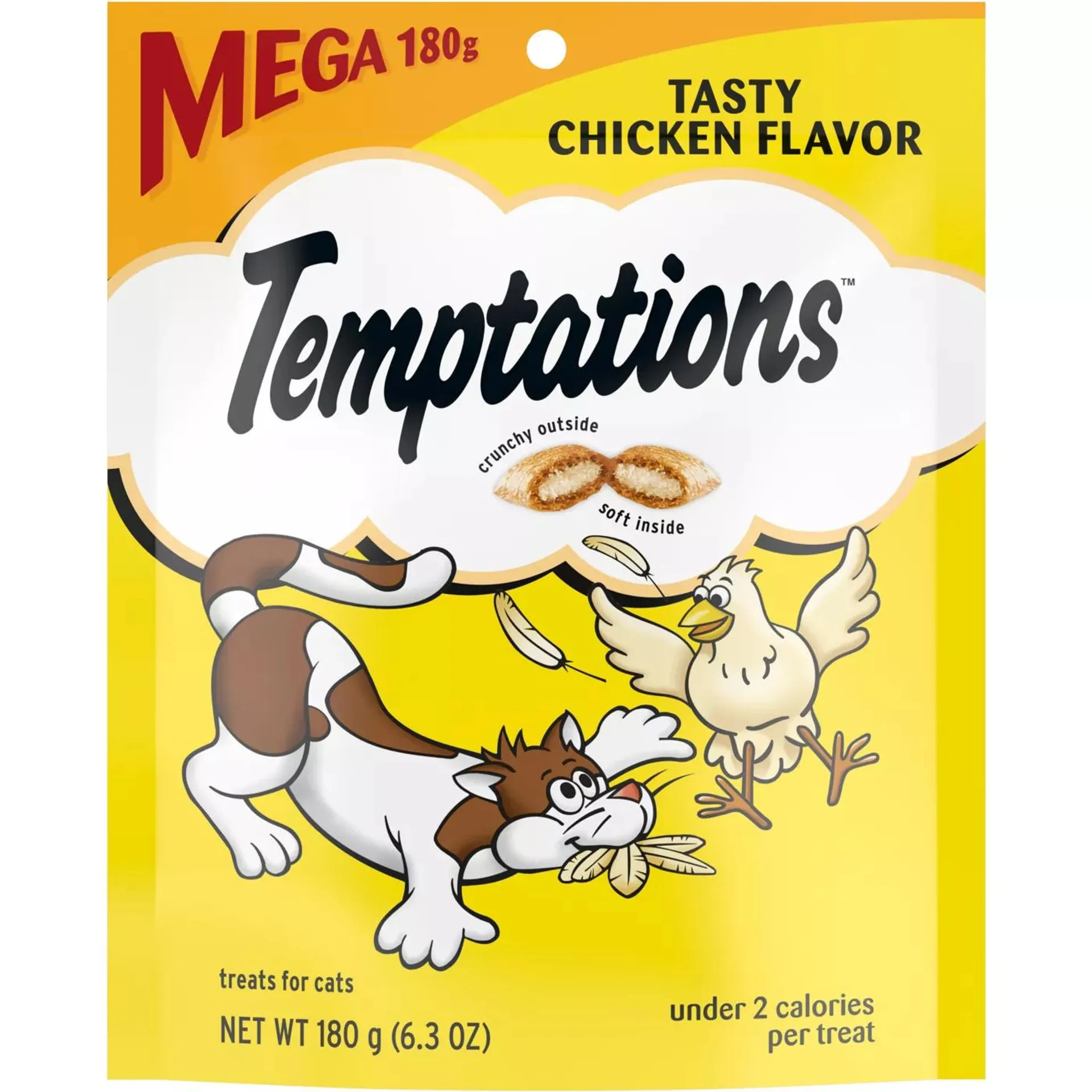 Temptations™ Adult Cat Treats - Tasty Chicken Flavour