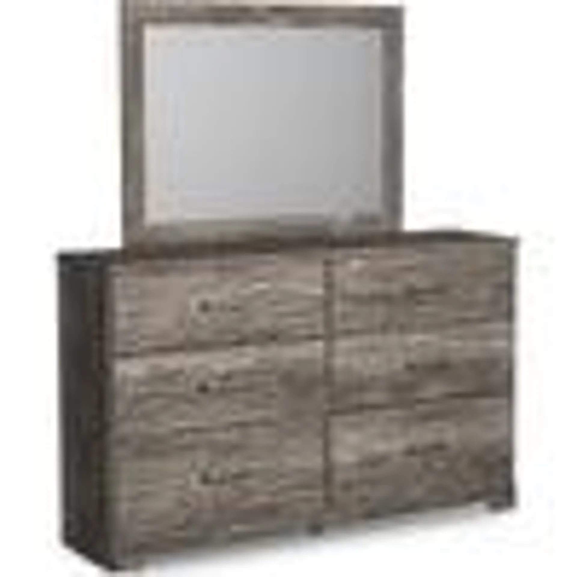 Ralinksi Dresser and Mirror - Gray