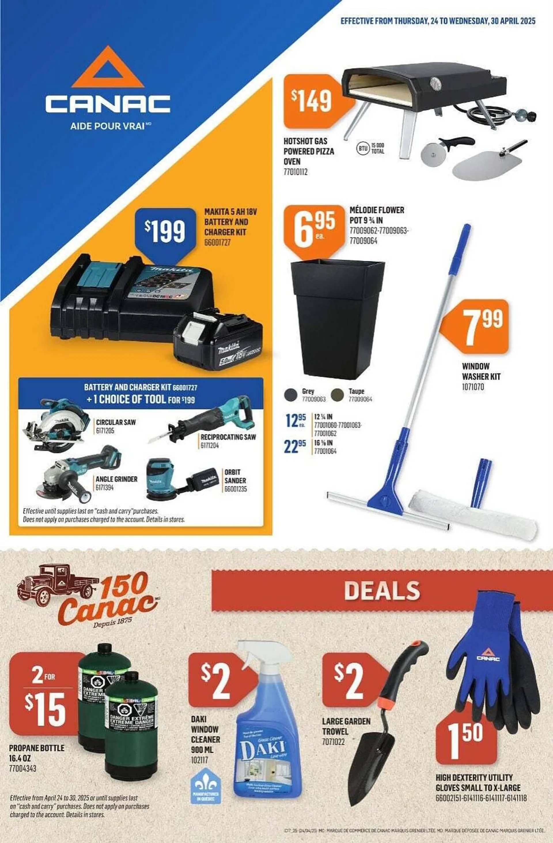 Canac flyer - 1