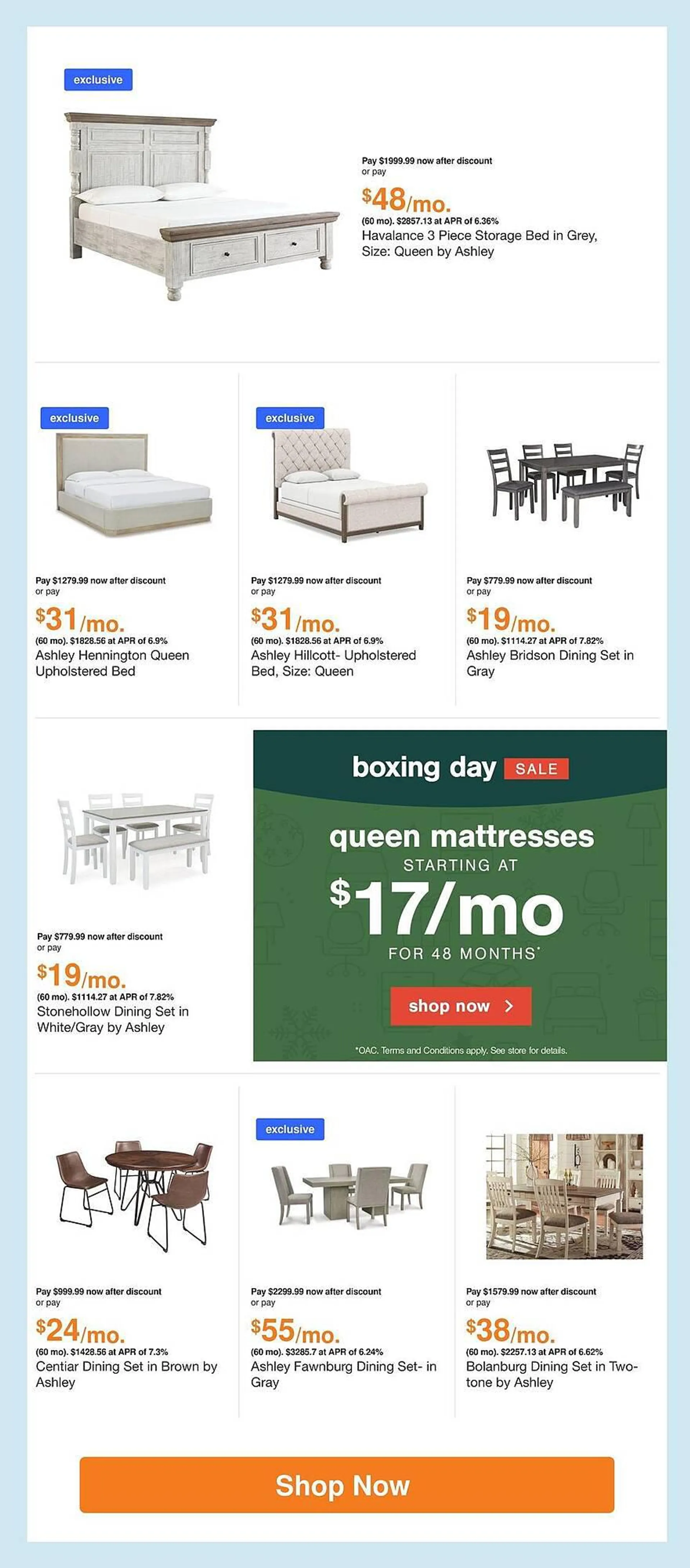 Ashley Furniture flyer from December 22 to December 24 2023 - flyer page 3