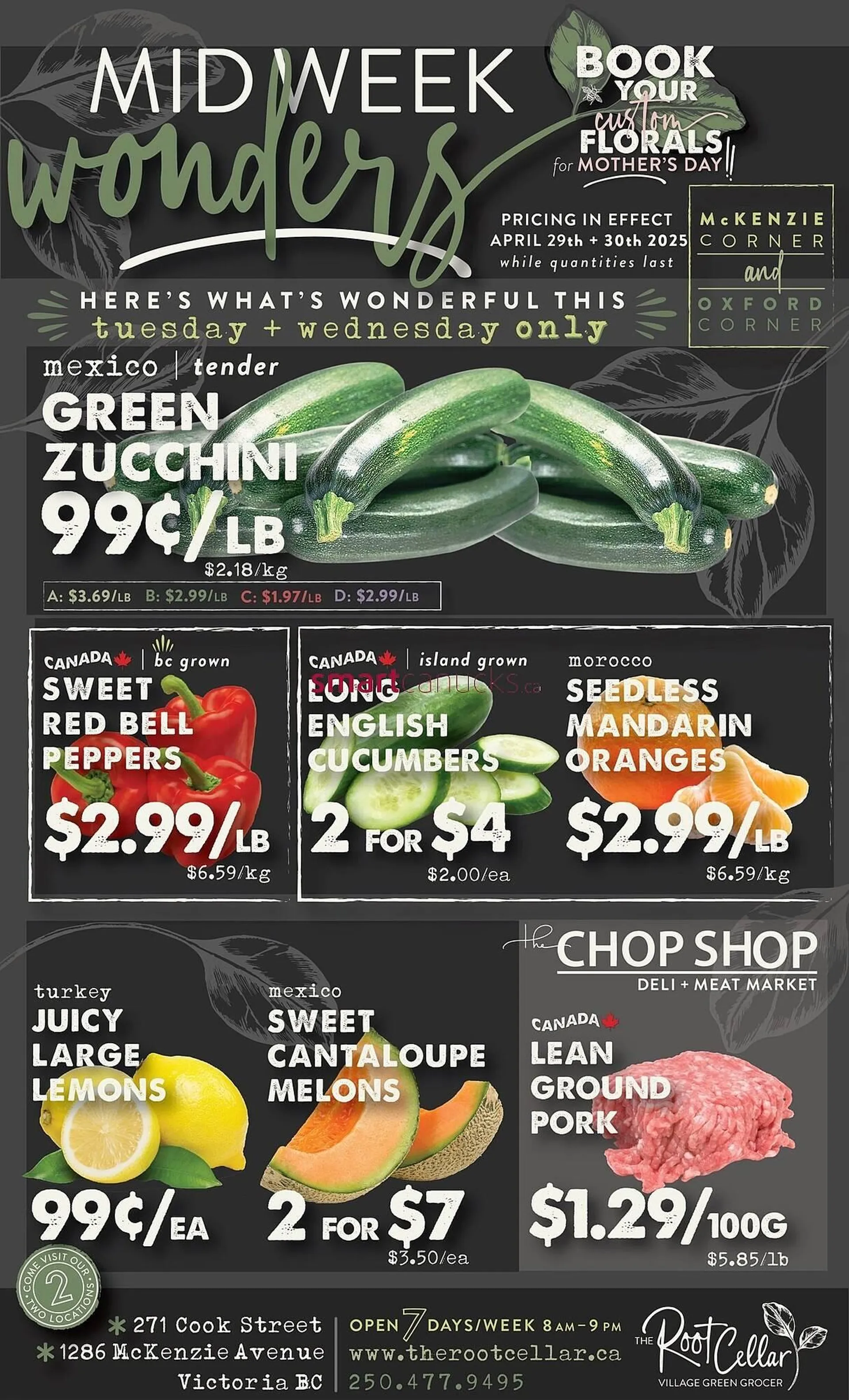 The Root Cellar flyer - 1