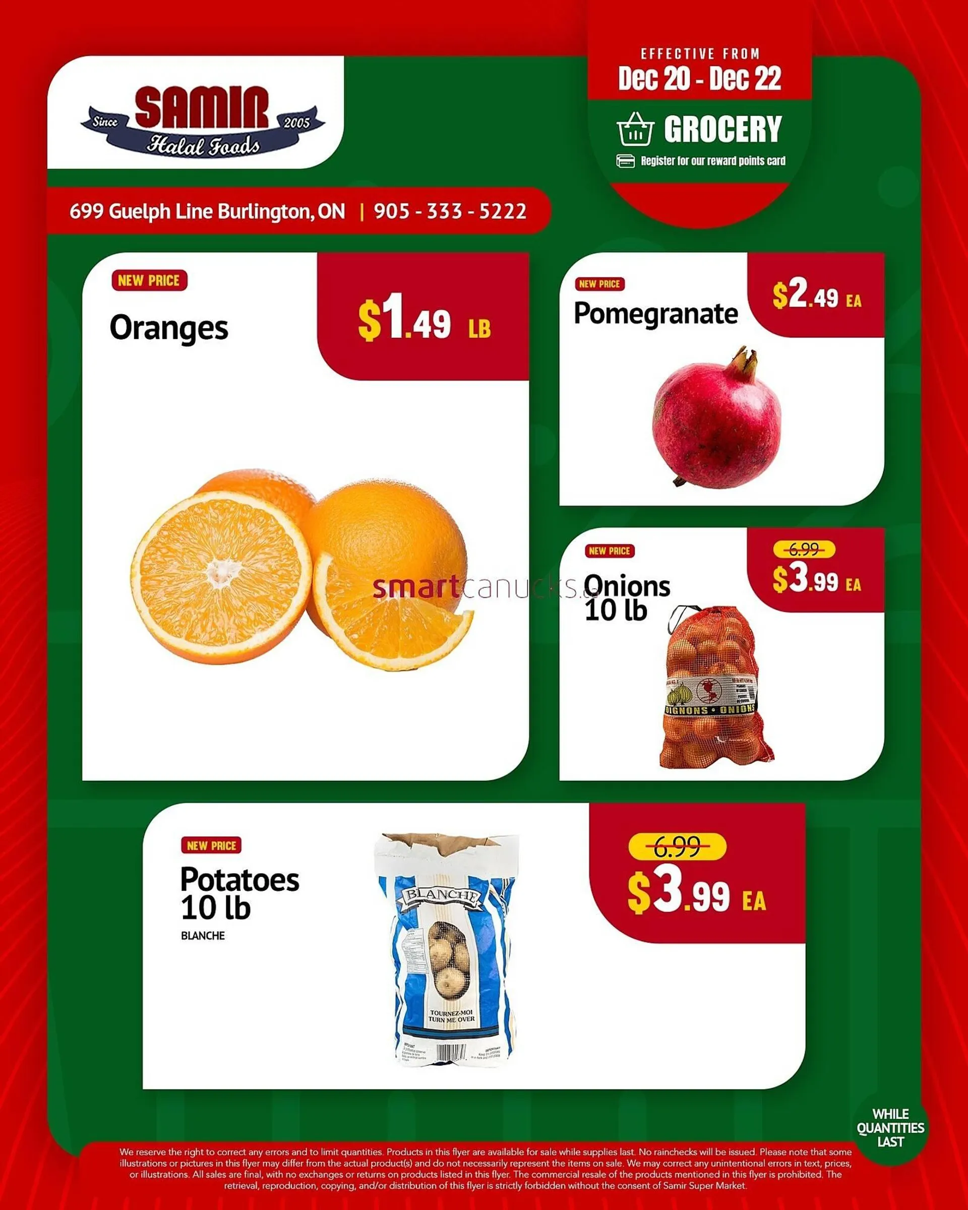 Samir Supermarket flyer from December 20 to January 1 2025 - flyer page 5