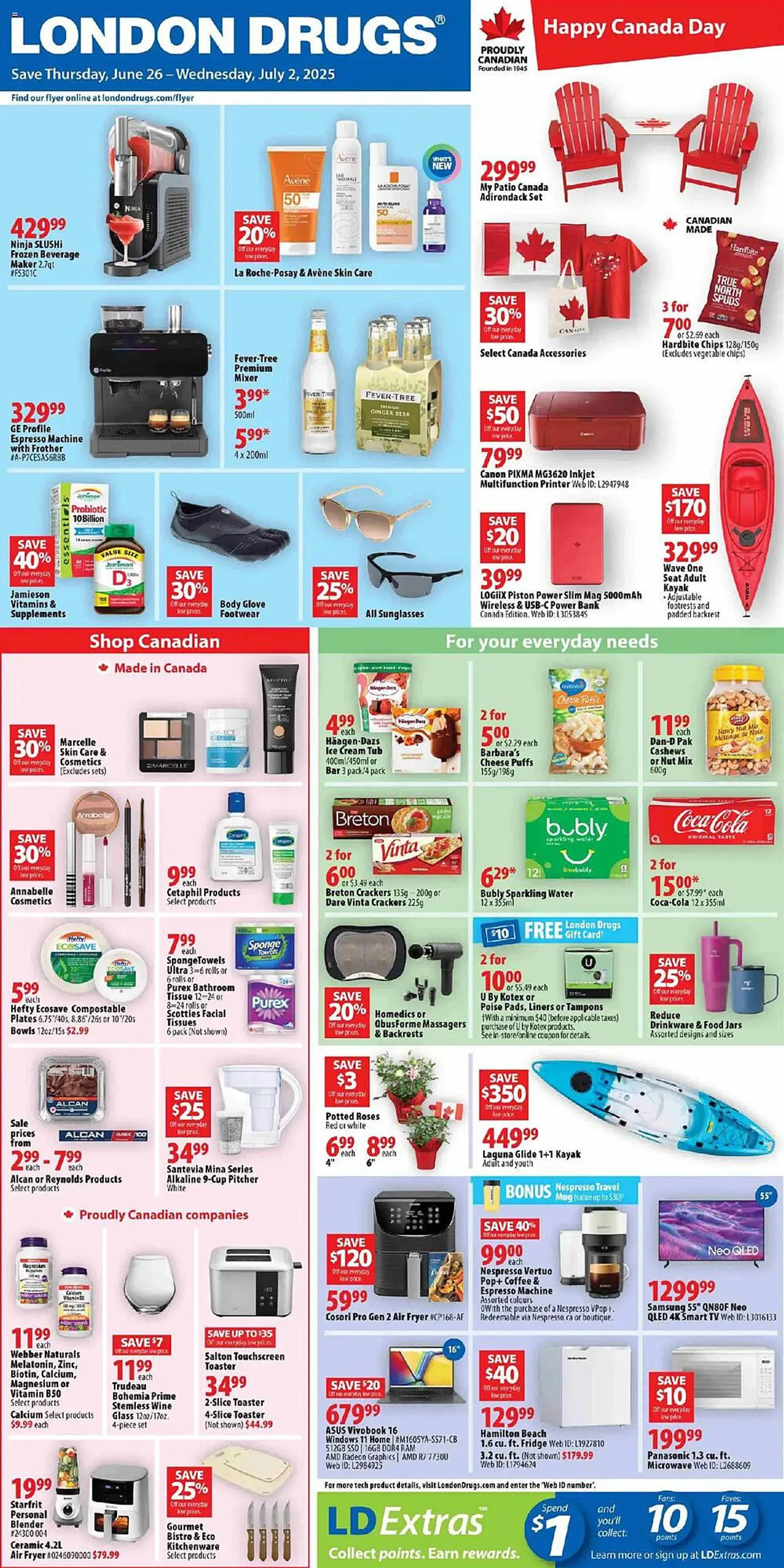 London Drugs flyer from June 26 to July 3 2025 - flyer page 1