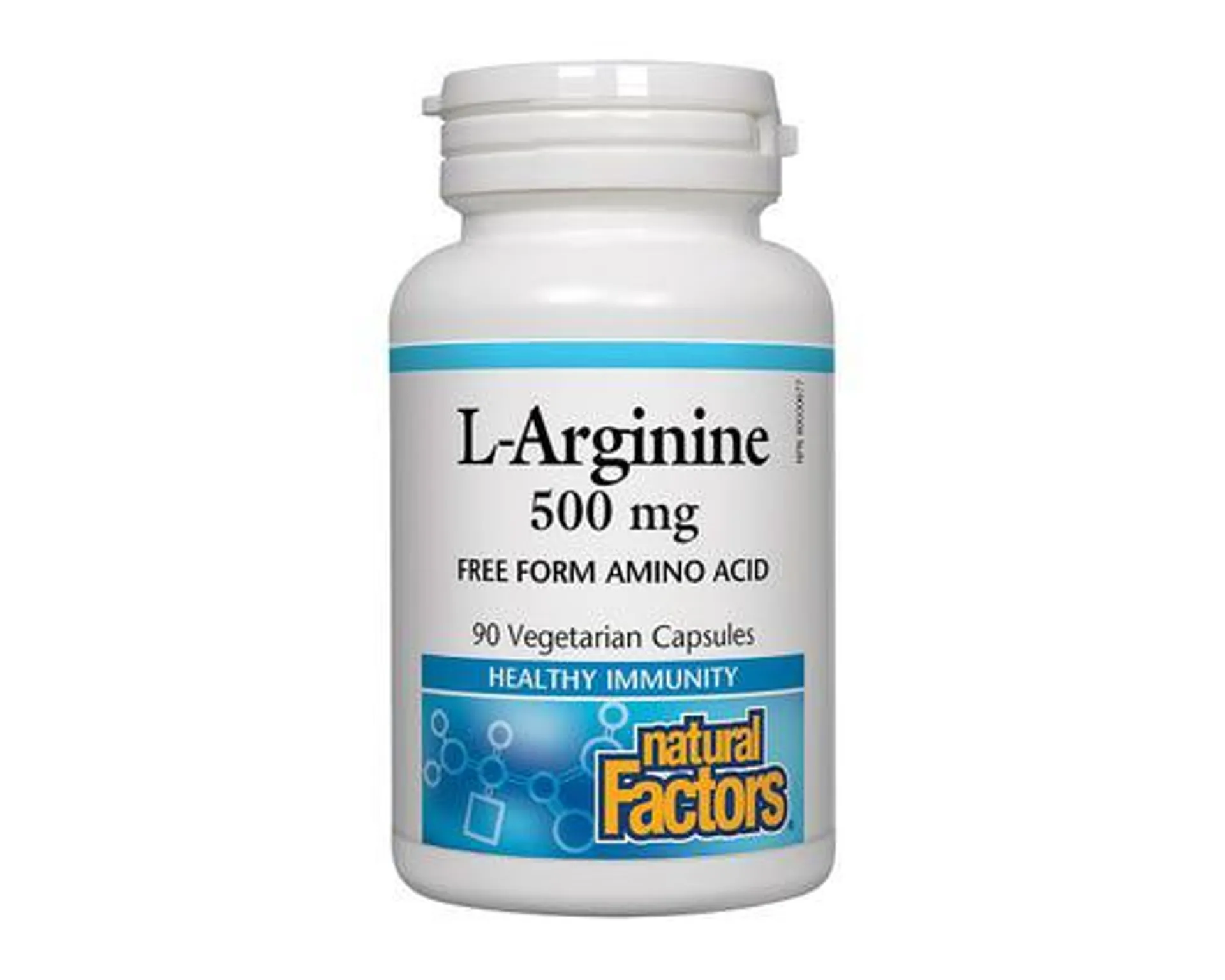 Natural Factors L-Arginine 500mg 90 Capsules