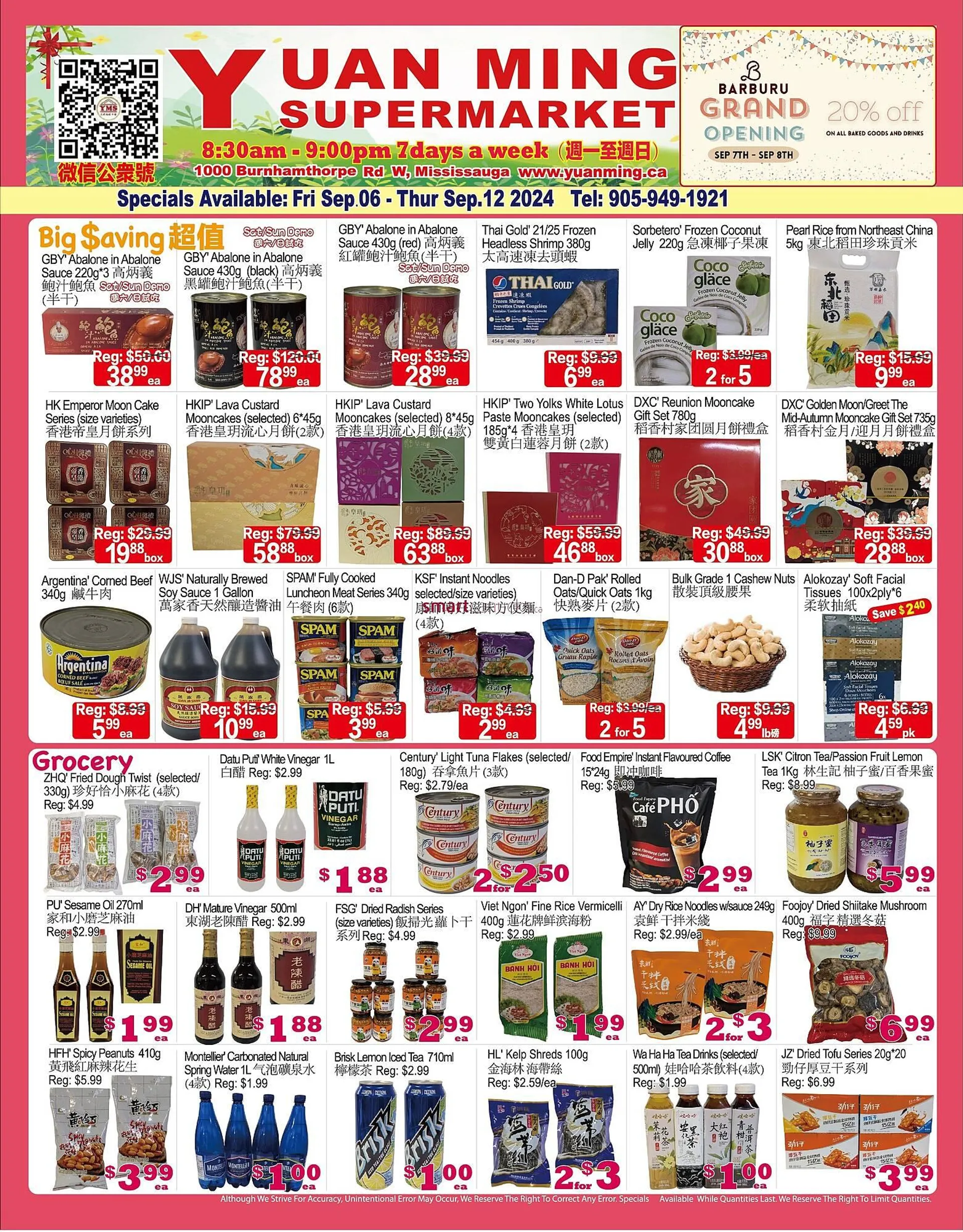 Yuan Ming Supermarket flyer - 1