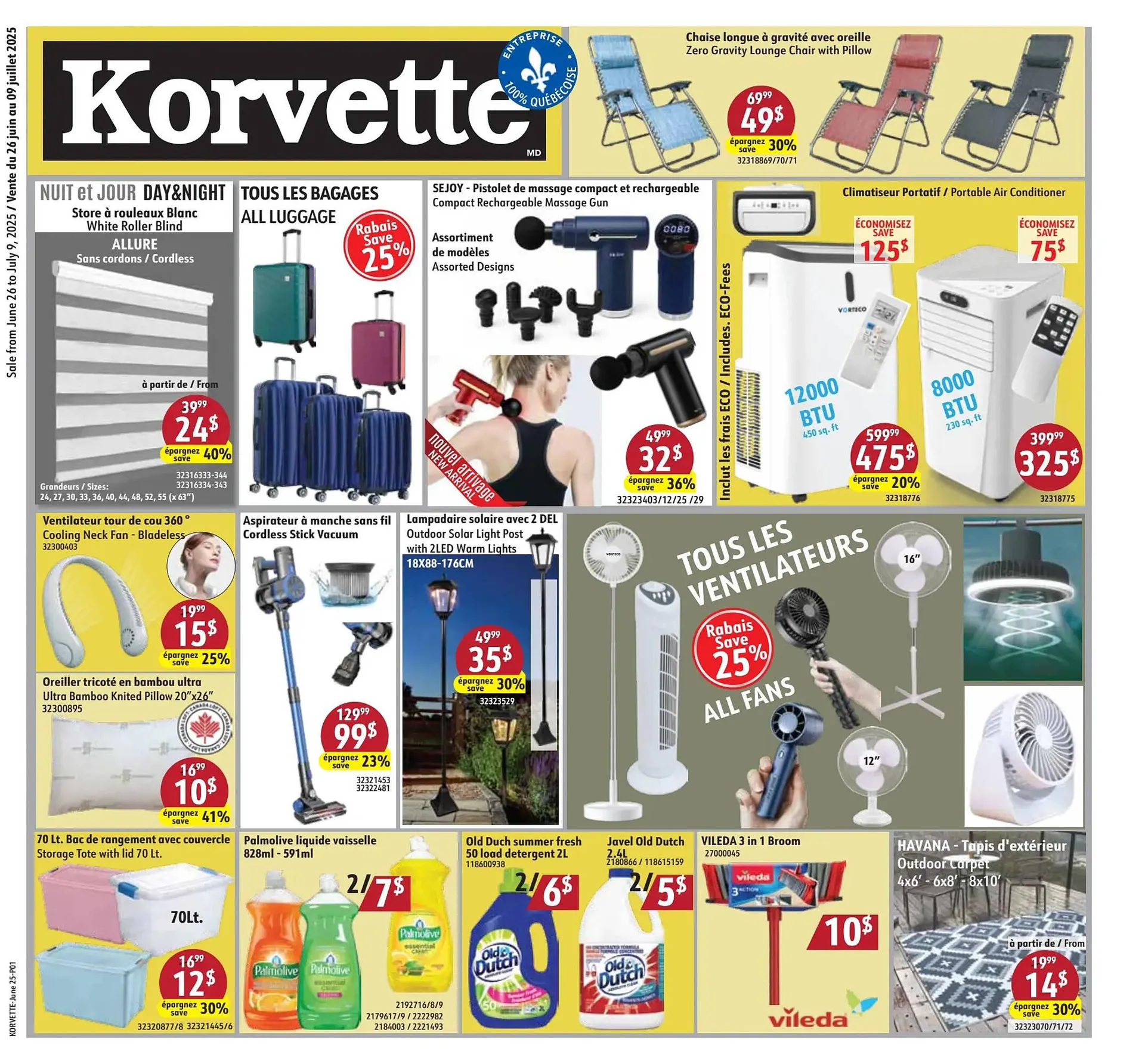 Korvette flyer from June 26 to July 2 2025 - flyer page 1
