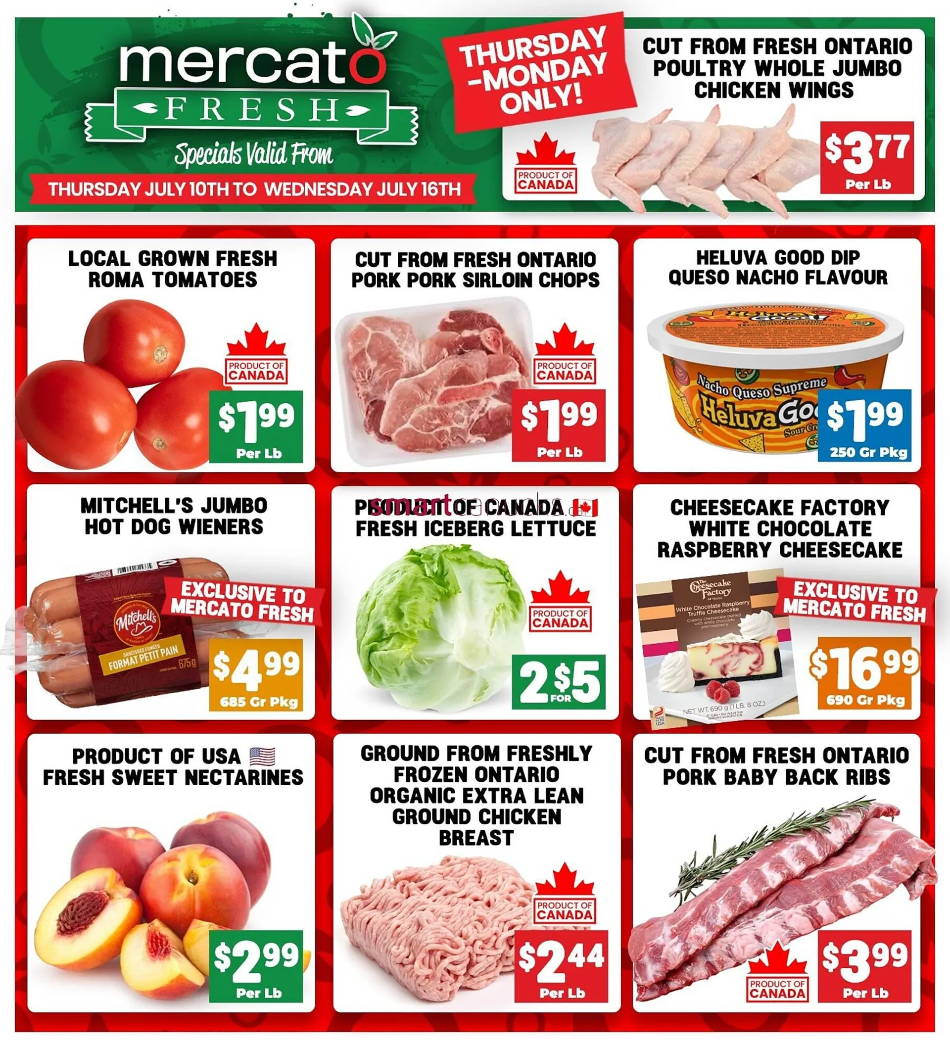 Mercato Fresh flyer from July 10 to July 16 2025 - flyer page 1