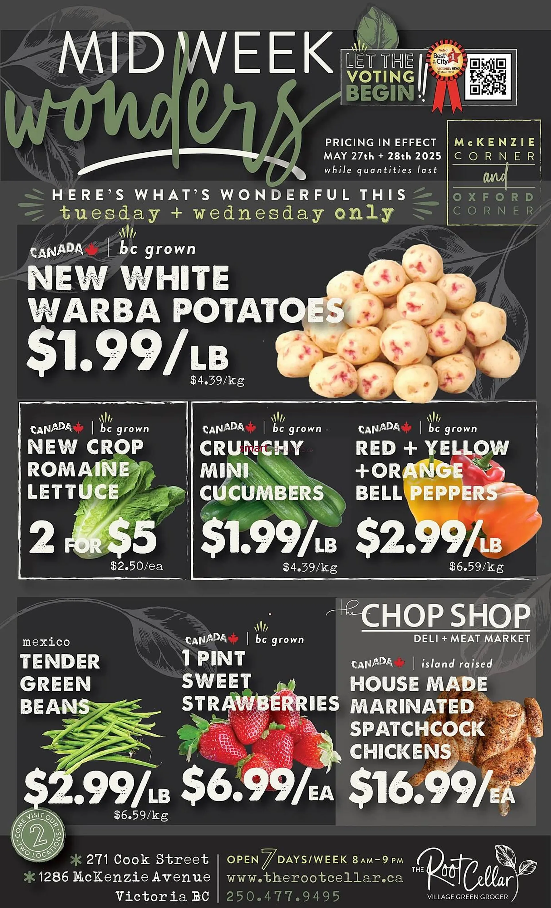 The Root Cellar flyer from May 29 to June 4 2025 - flyer page 1