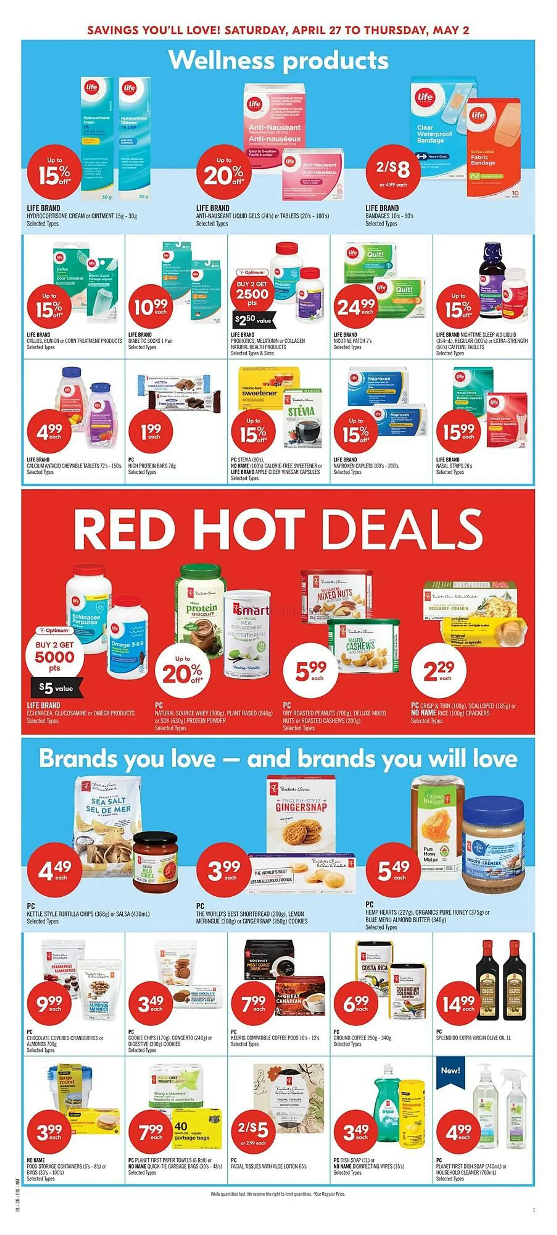 Shoppers Drug Mart flyer from April 25 to May 1 2024 - flyer page 11