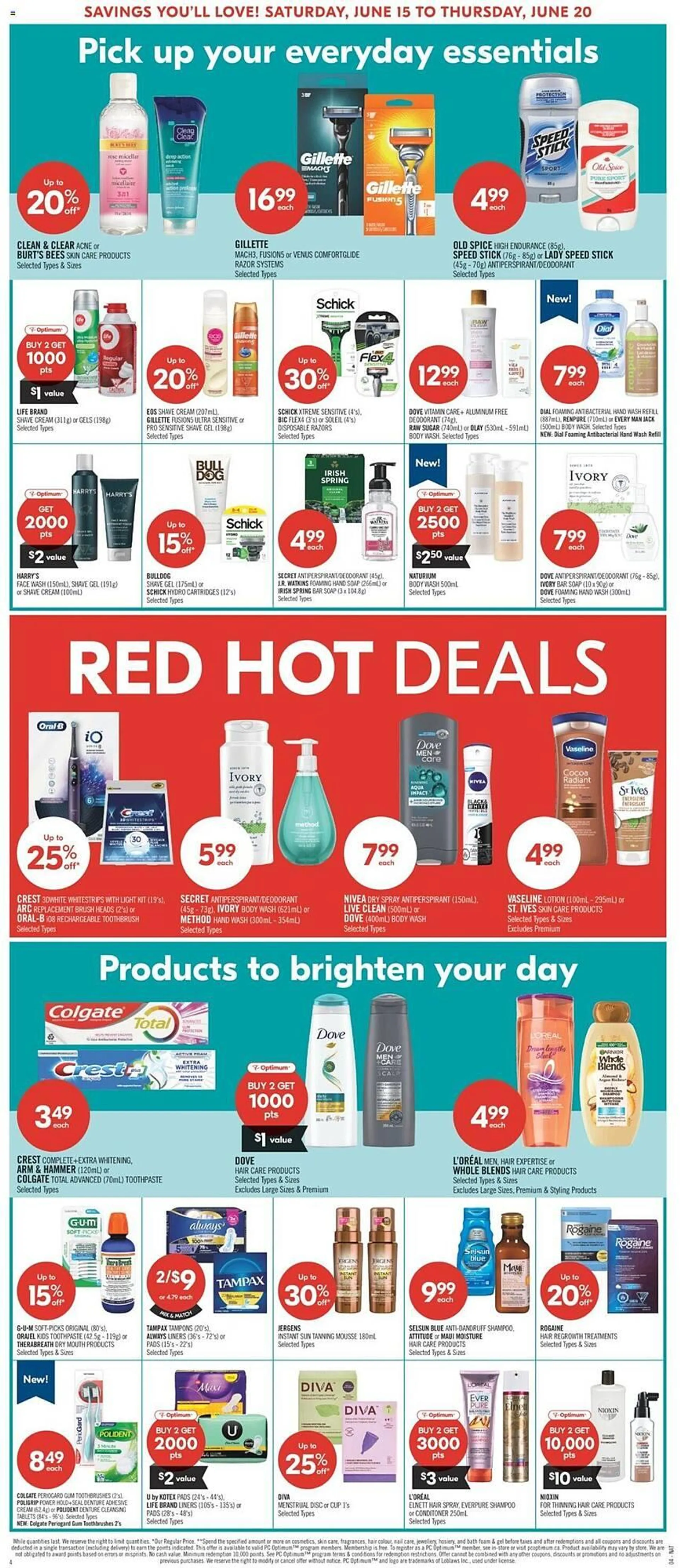 Shoppers Drug Mart flyer from June 15 to June 20 2024 - flyer page 9