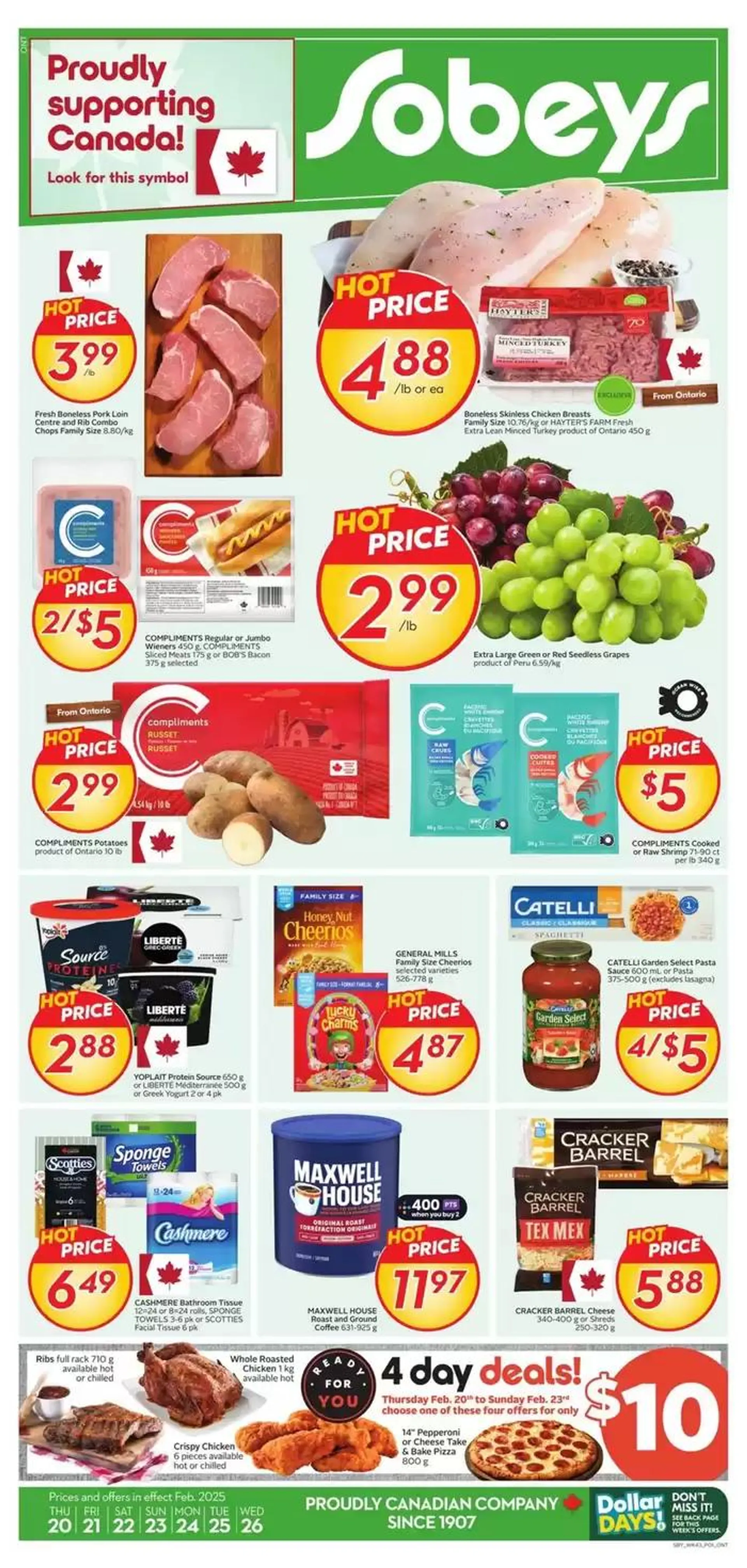 Sobeys Weekly ad - 1