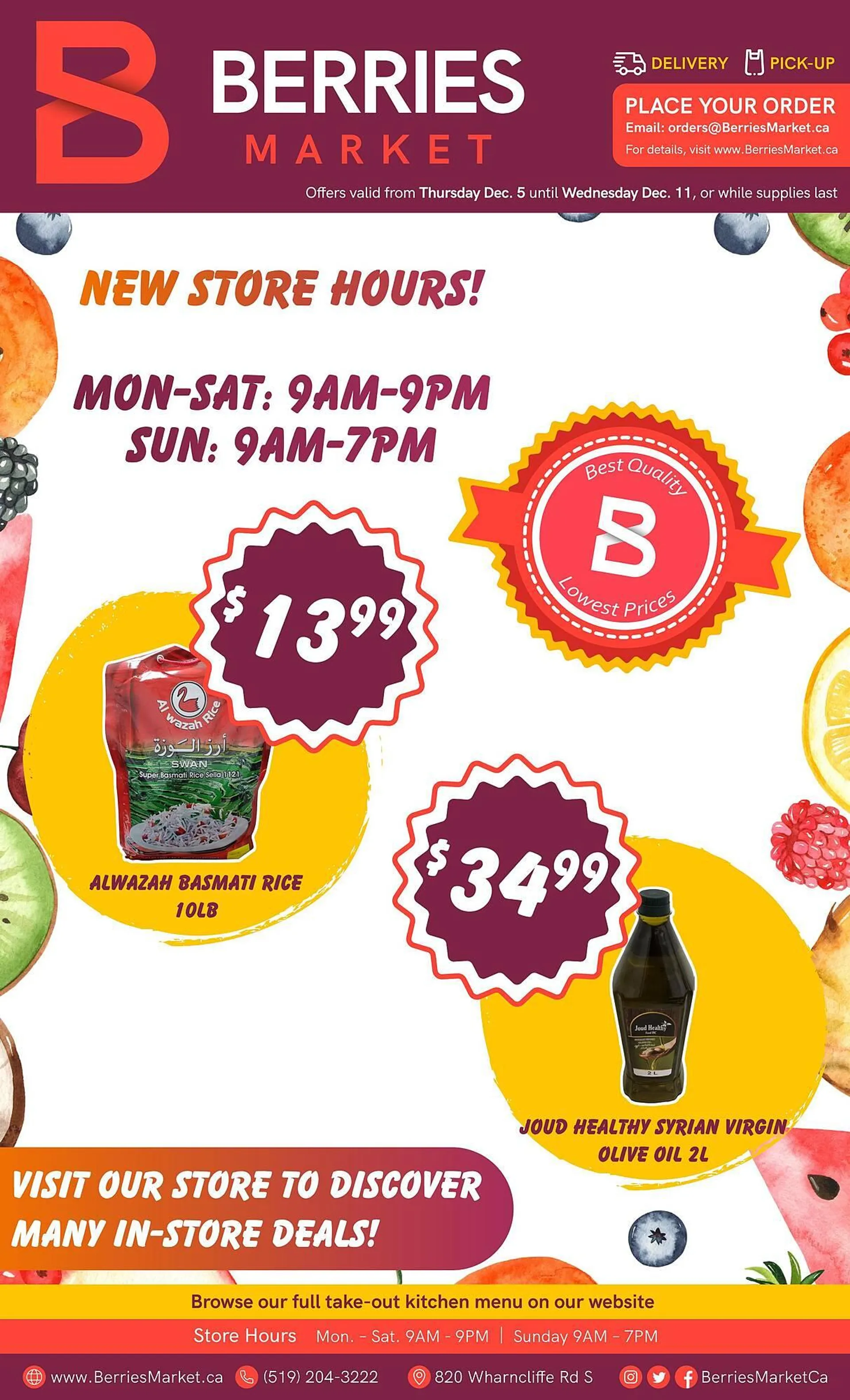 Berries Market flyer - 1