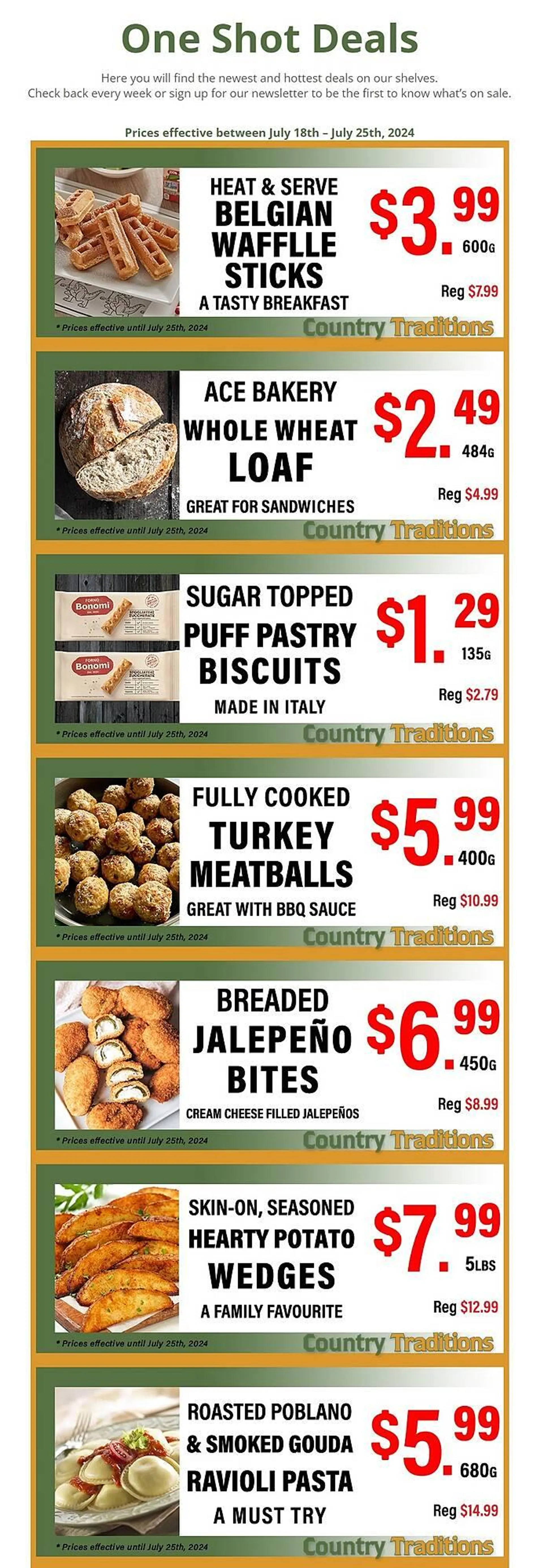 Country Traditions flyer - 1
