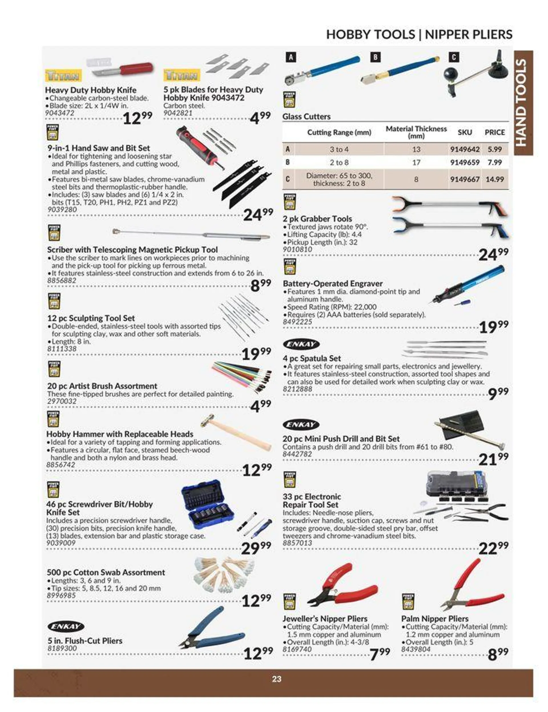 Hand Tools Catalogue from April 23 to April 22 2025 - flyer page 23