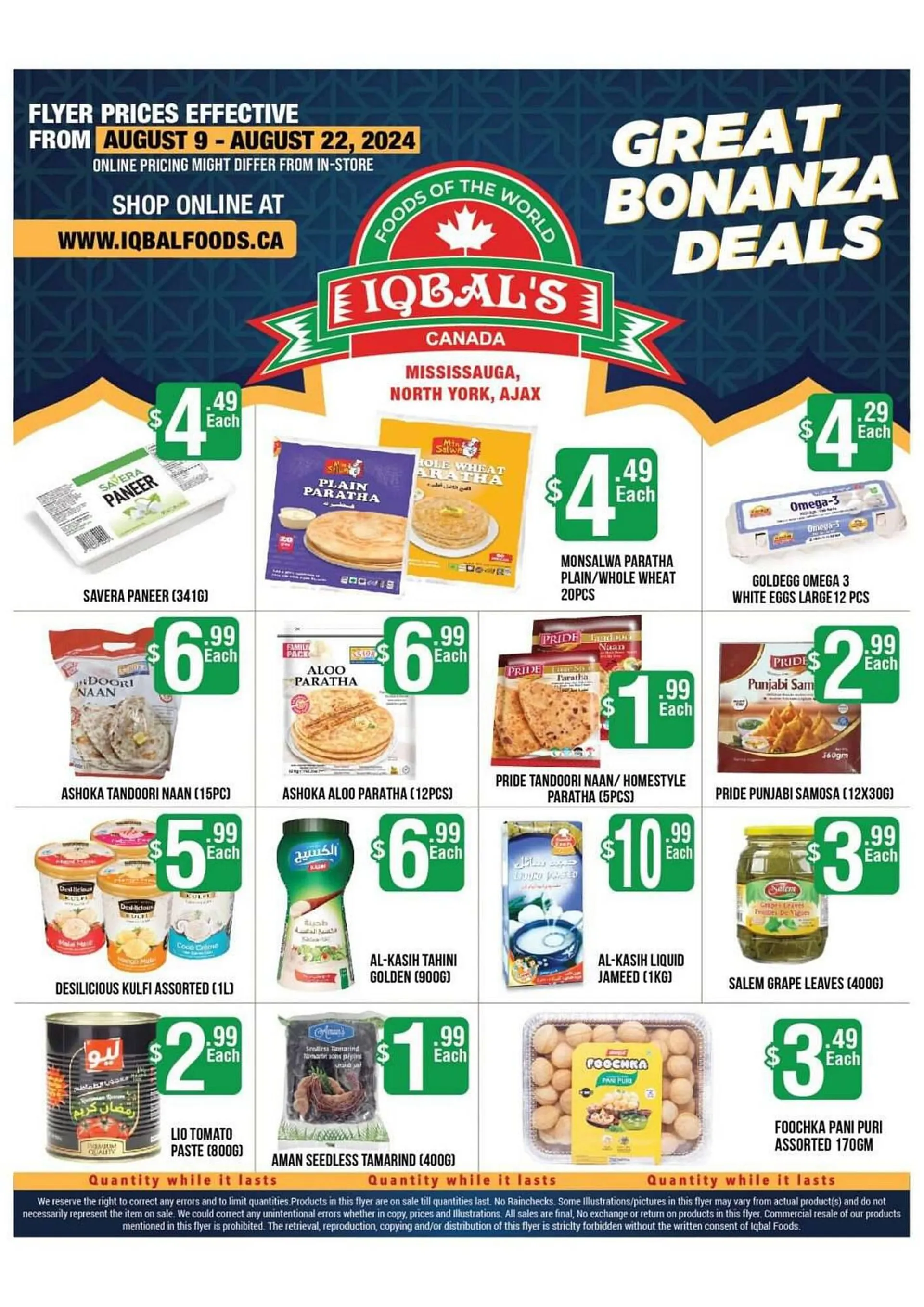 Iqbal Foods flyer - 1