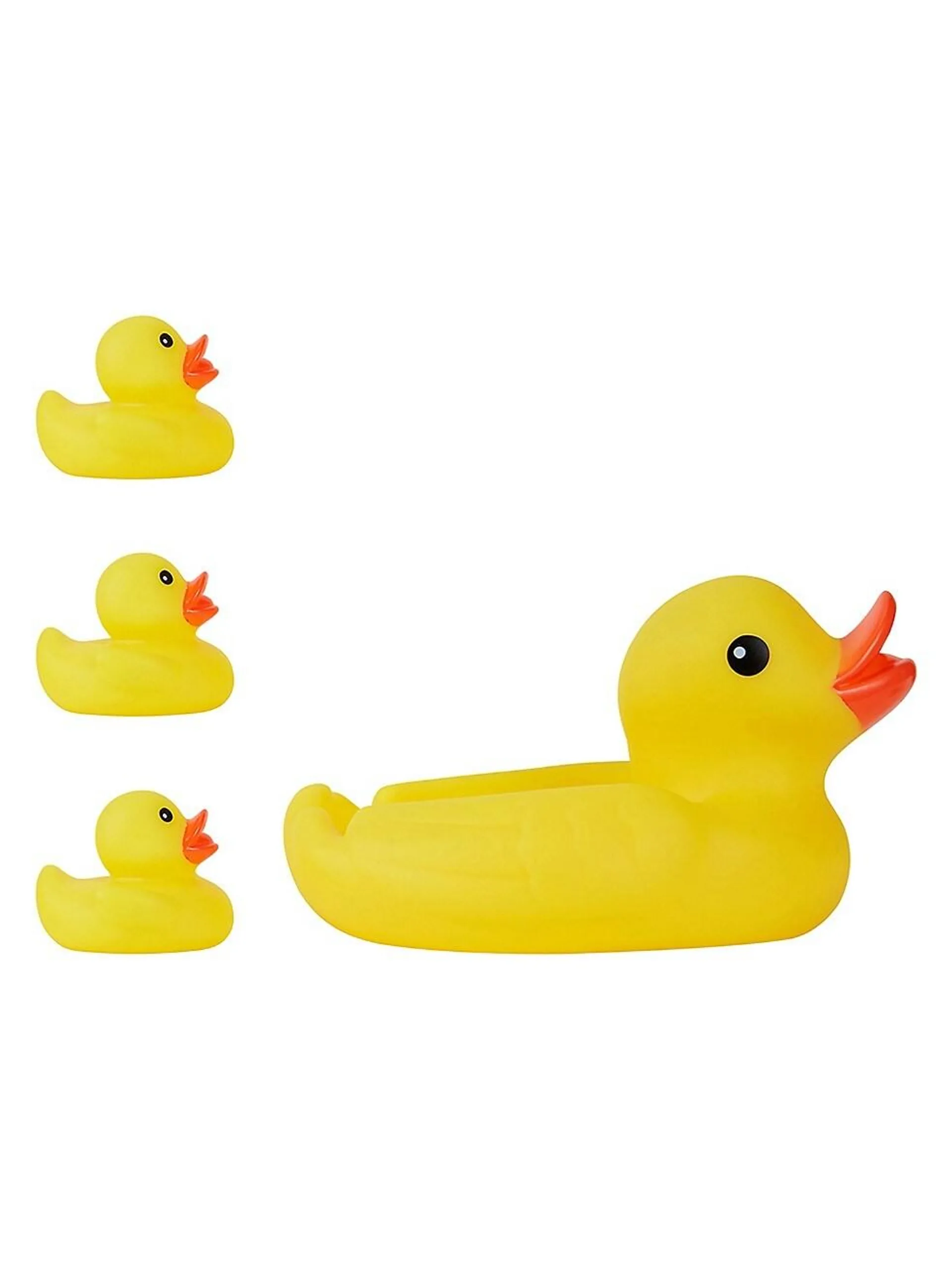 4-Piece Duck Family Bath Toys