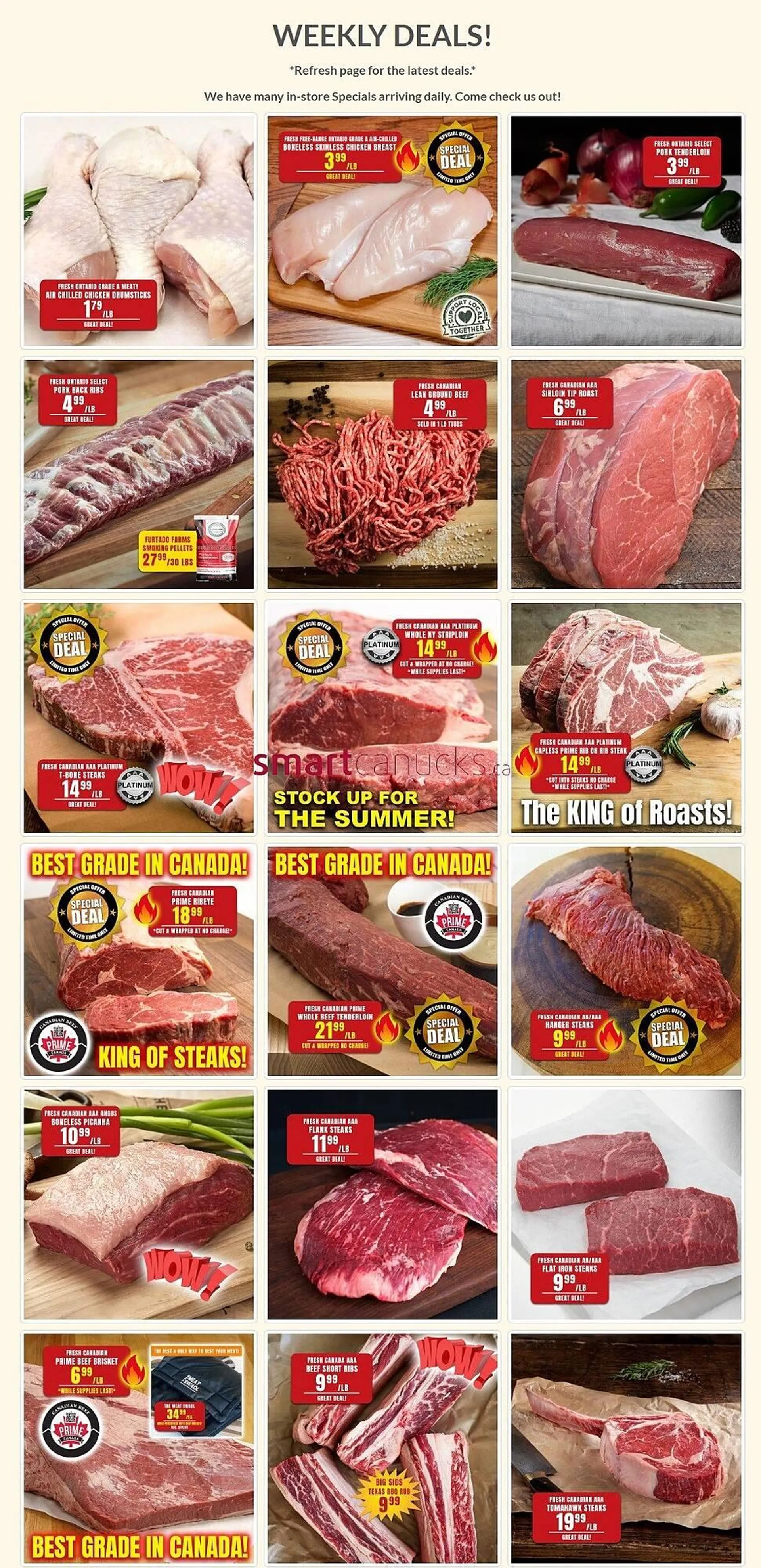 Roberts Fresh and Boxed Meats flyer - 1