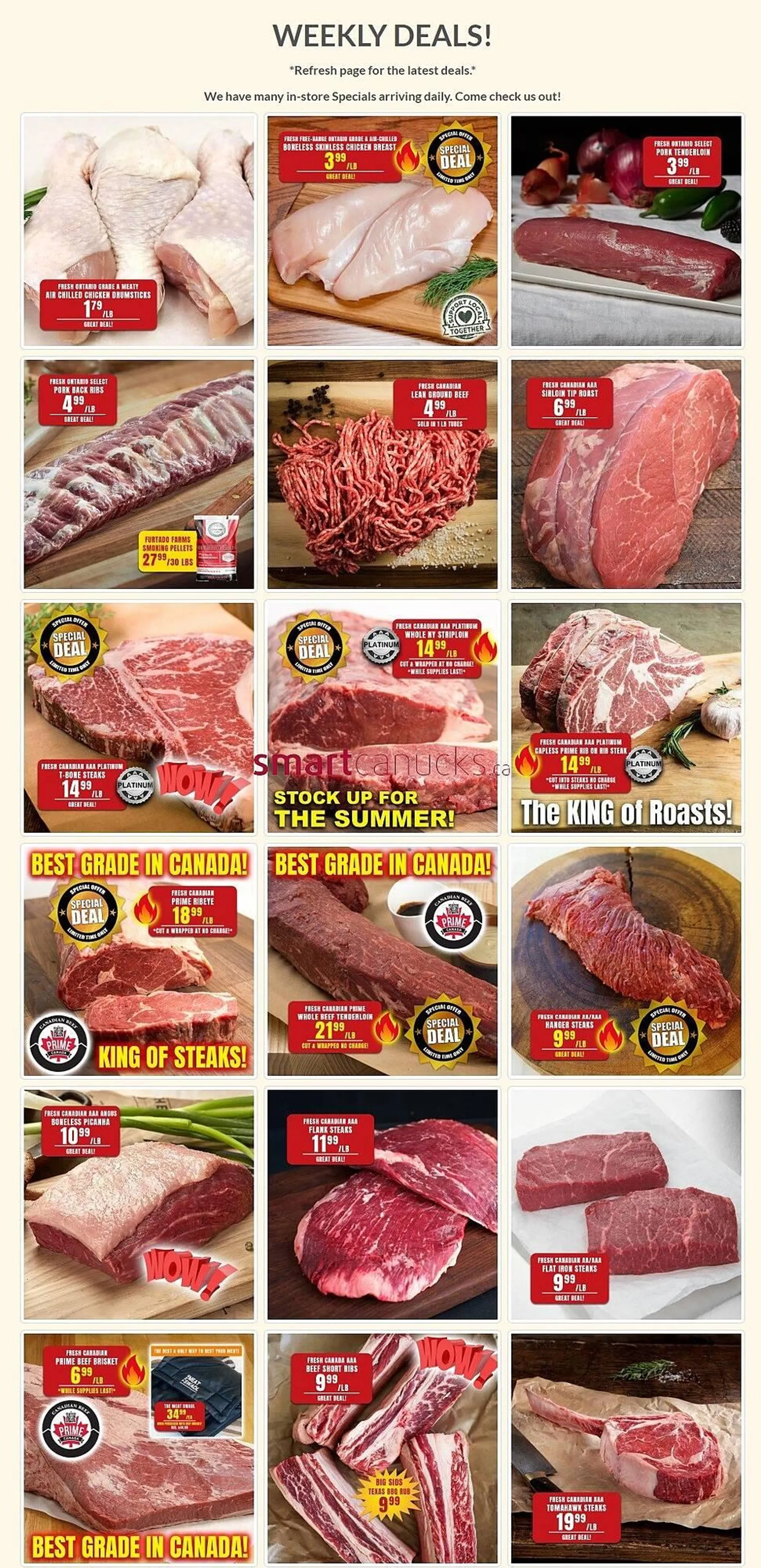 Roberts Fresh and Boxed Meats flyer from May 28 to June 3 2024 - flyer page 1