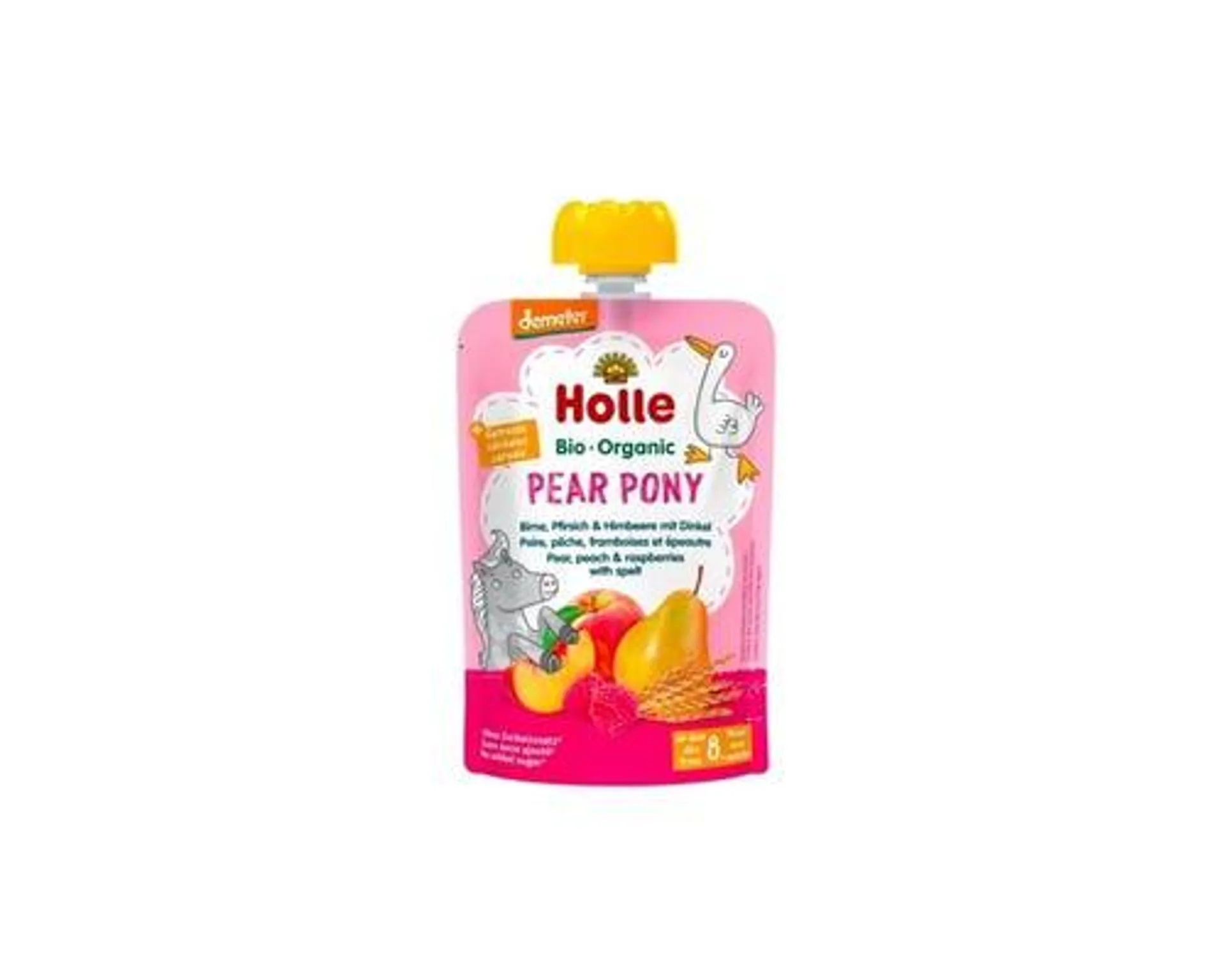 Holle Bio-Organic Baby Food Pouch Pear Pony 100g