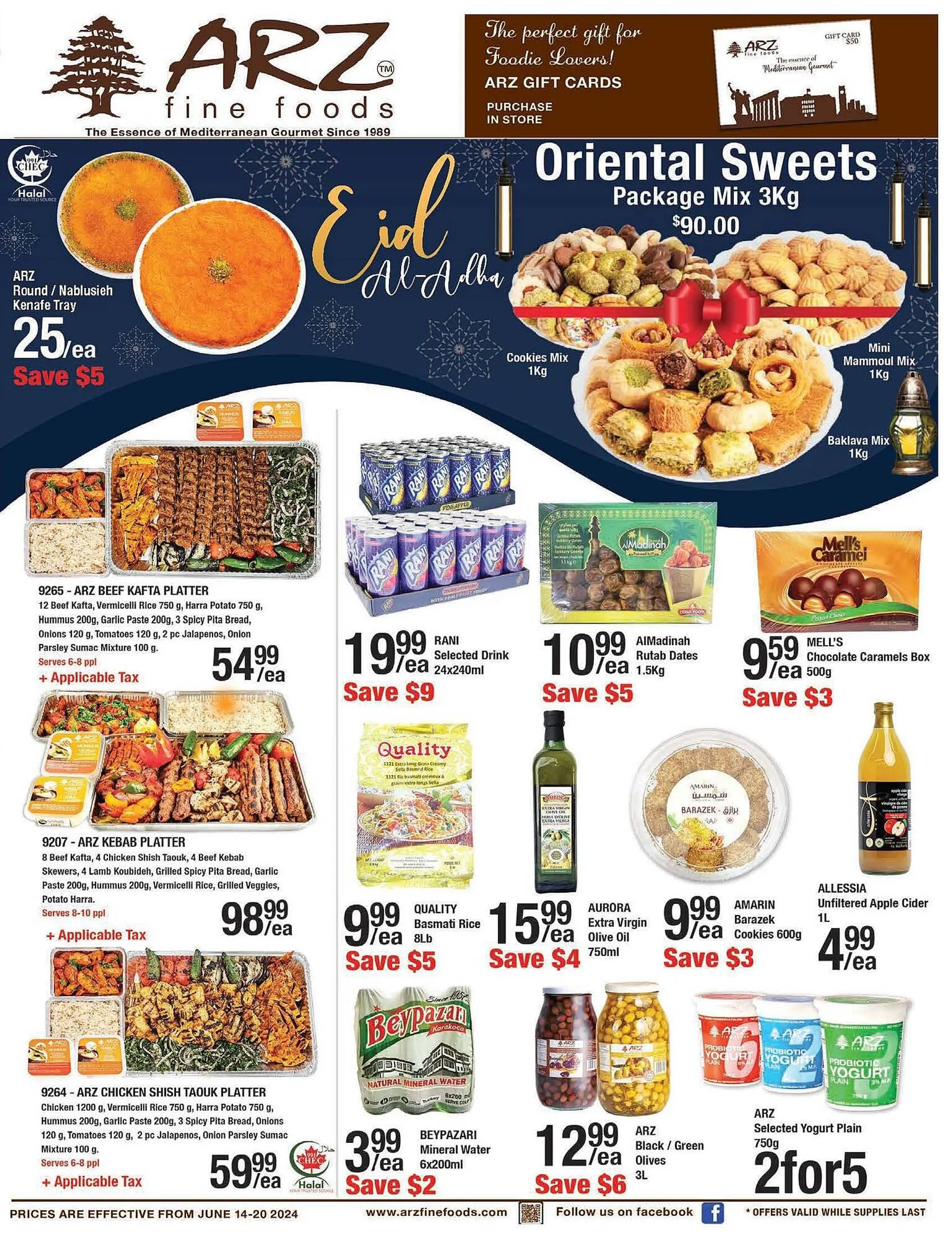 Arz Fine Foods flyer - 1