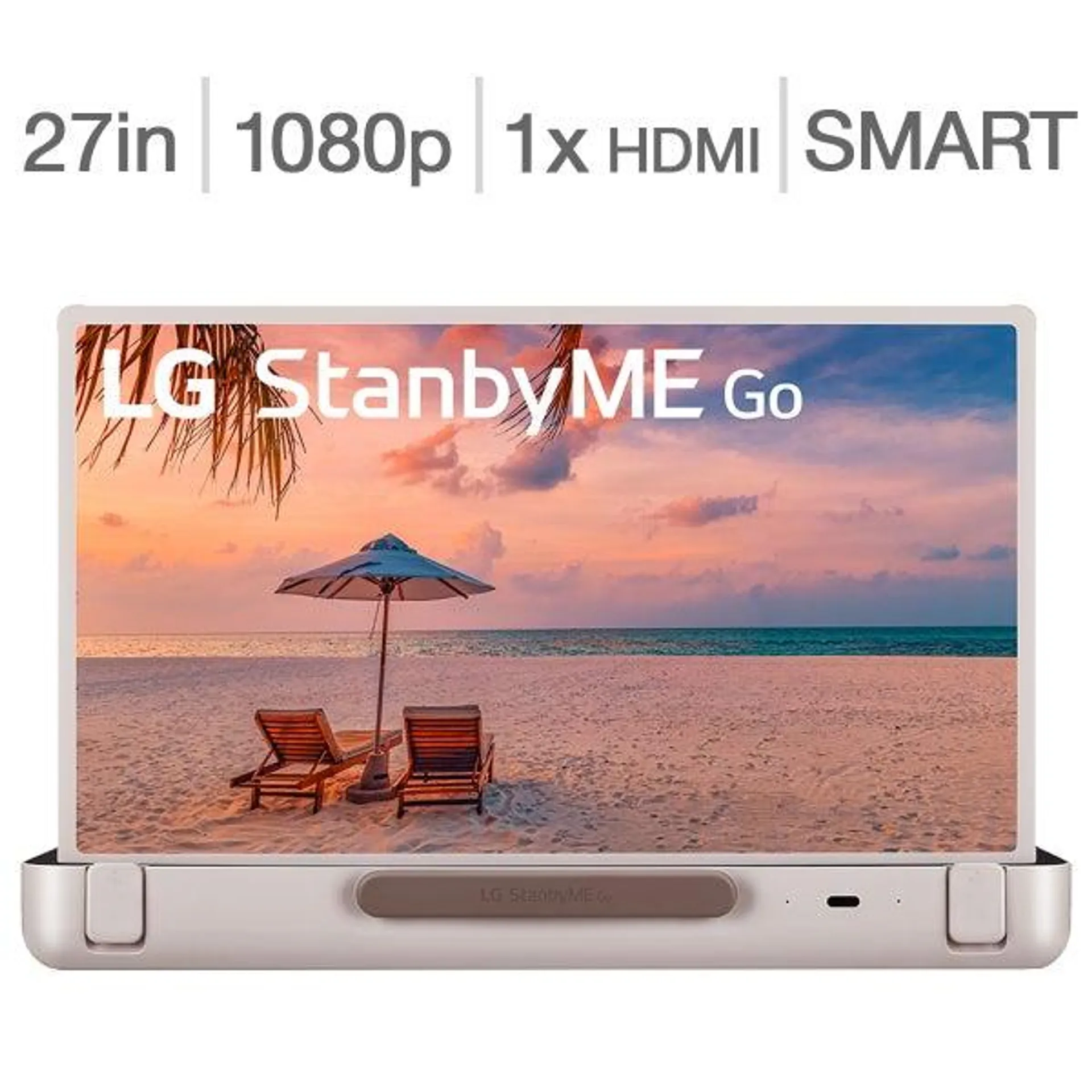 LG 27" Class - StanbyME Go Series - 1080p FHD LED LCD TV