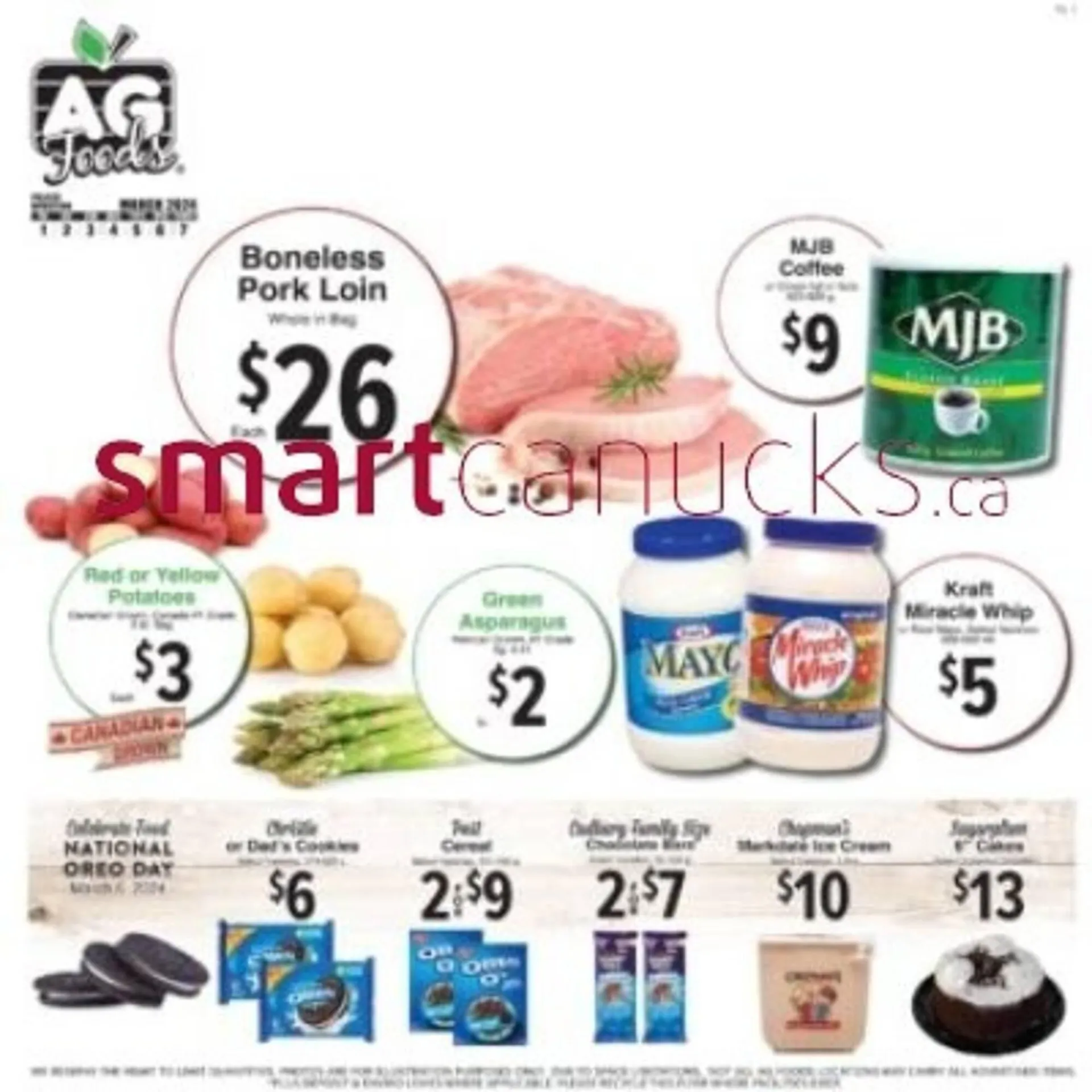 AG Foods flyer from March 1 to March 7 2024 - flyer page 1