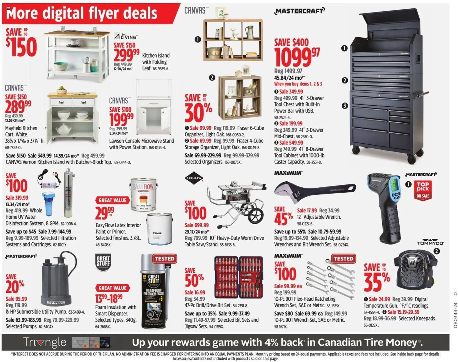 Canadian Tire flyer from October 18 to October 24 2024 - flyer page 35