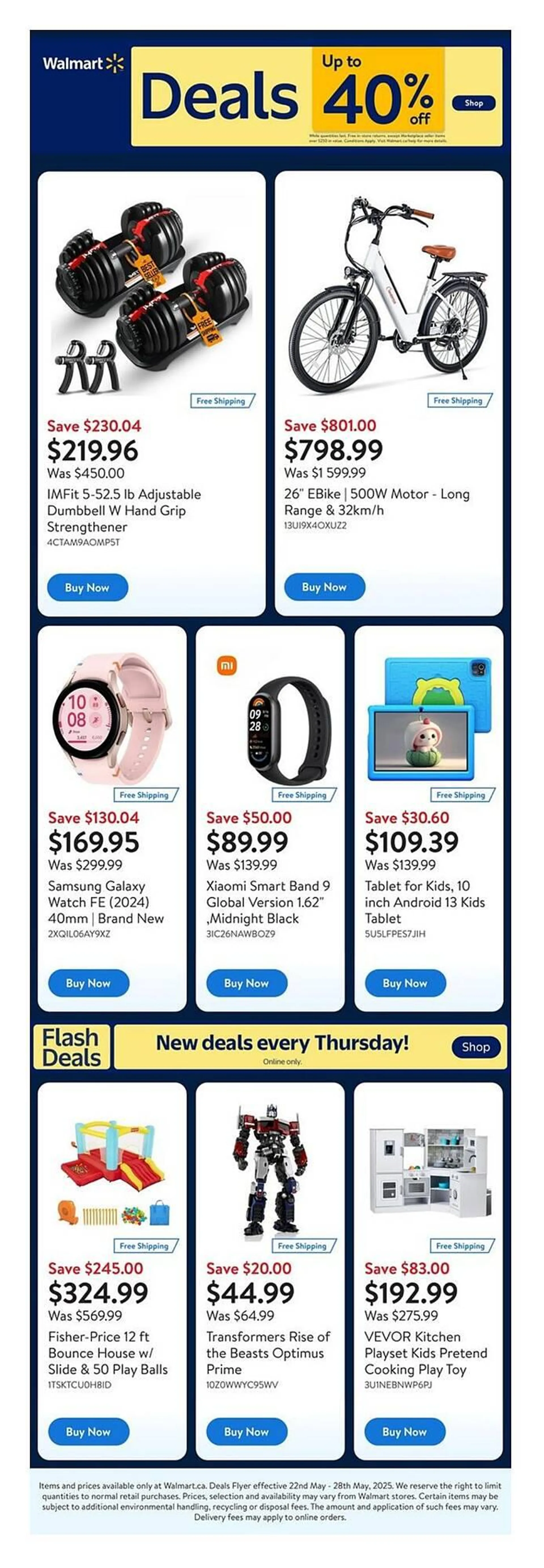 Walmart flyer - 1