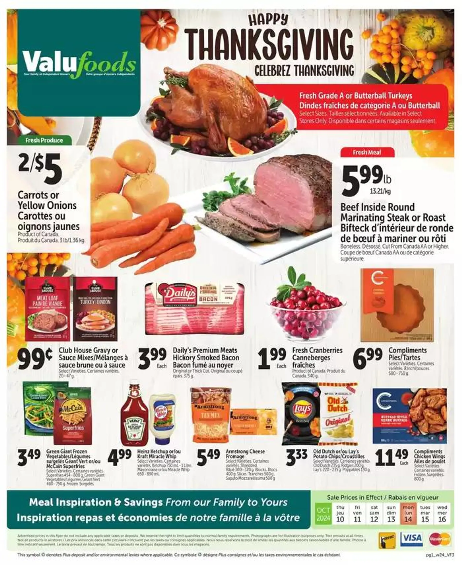 Thanksgiving Savings - 1