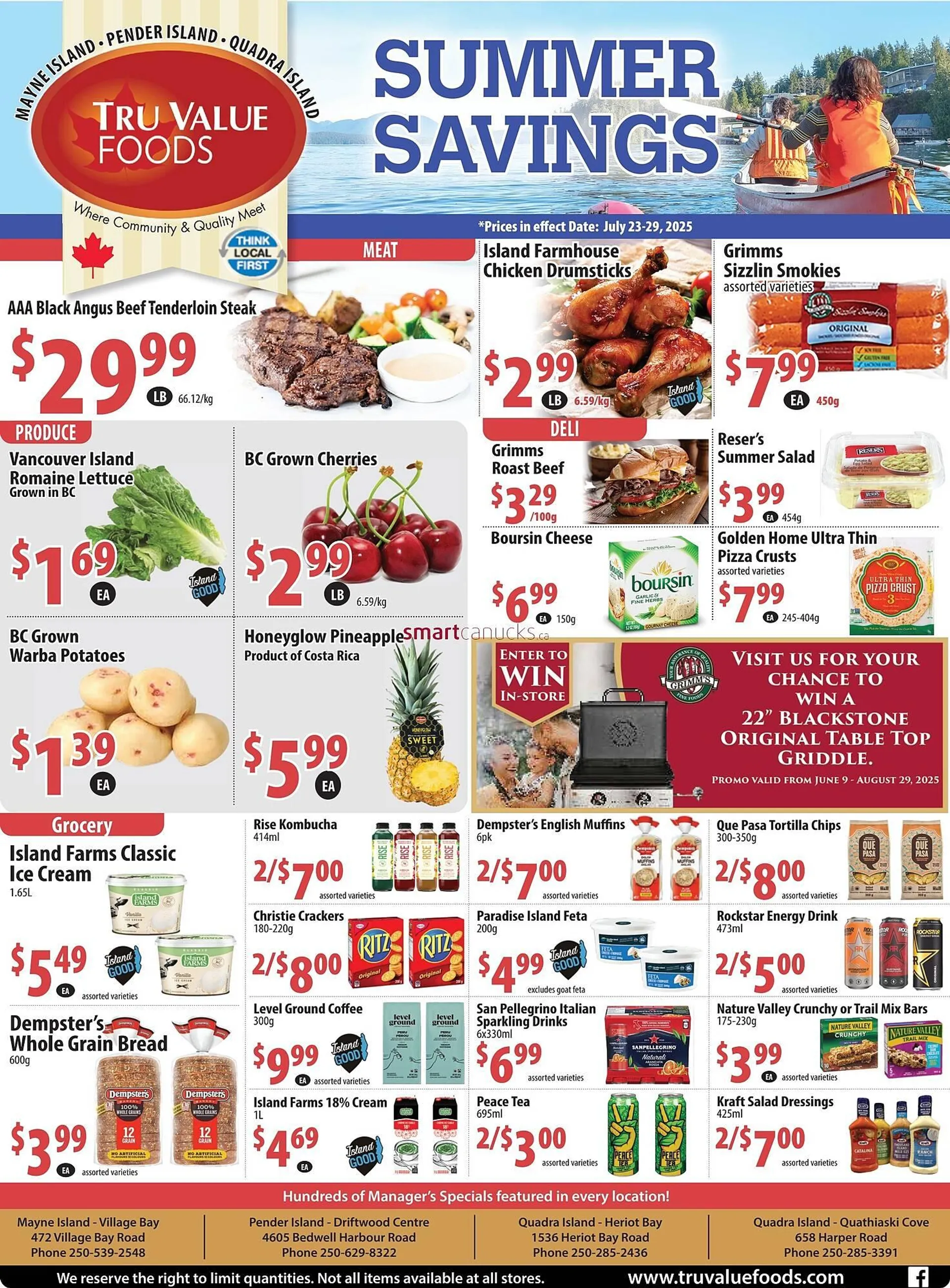 Tru Value Foods flyer from July 23 to July 29 2025 - flyer page 1