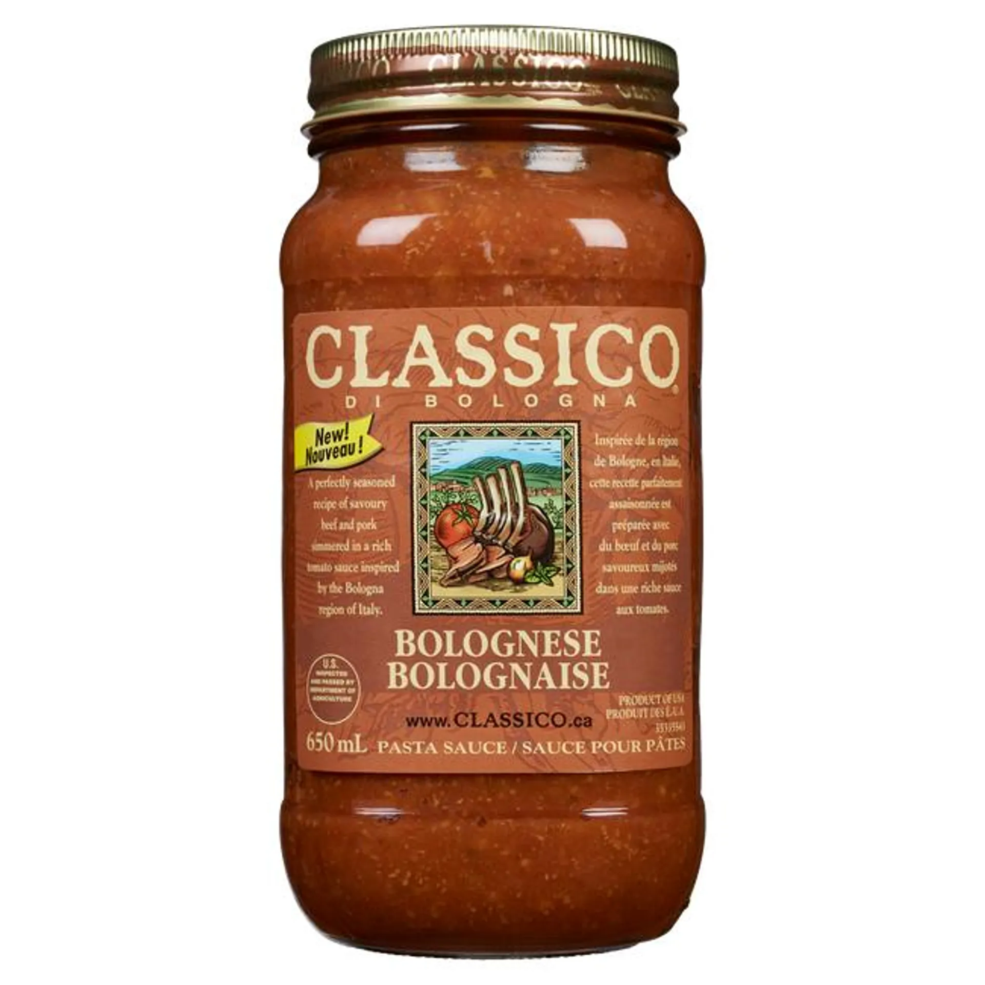 Classico Di Bologna Bolognese Pasta Sauce 650 Ml