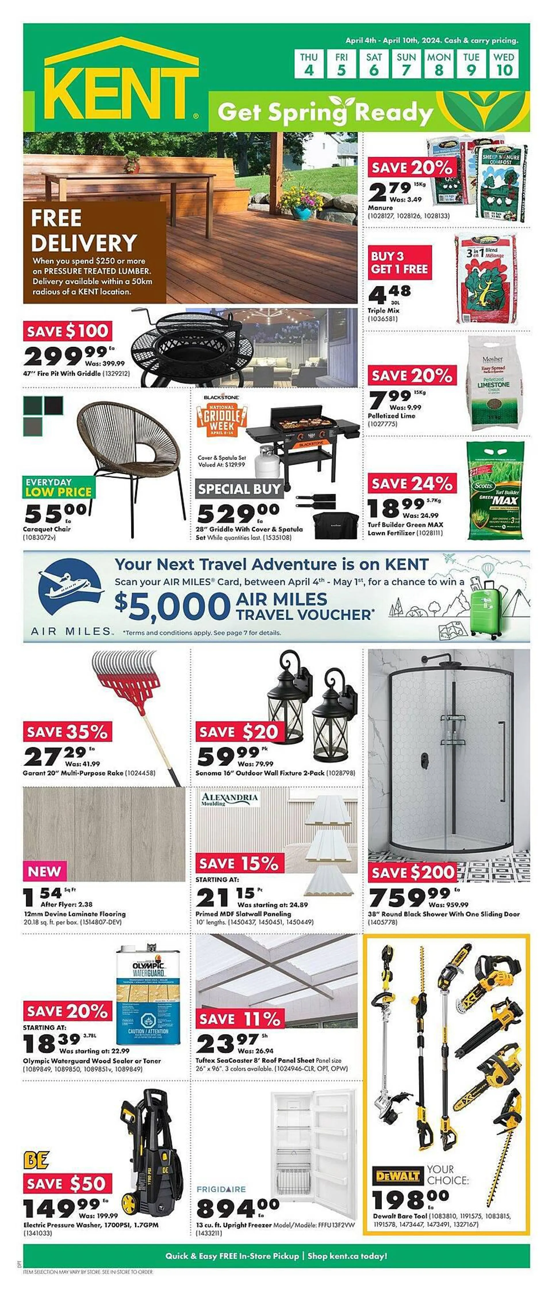 Kent flyer from April 4 to April 10 2024 - flyer page 1