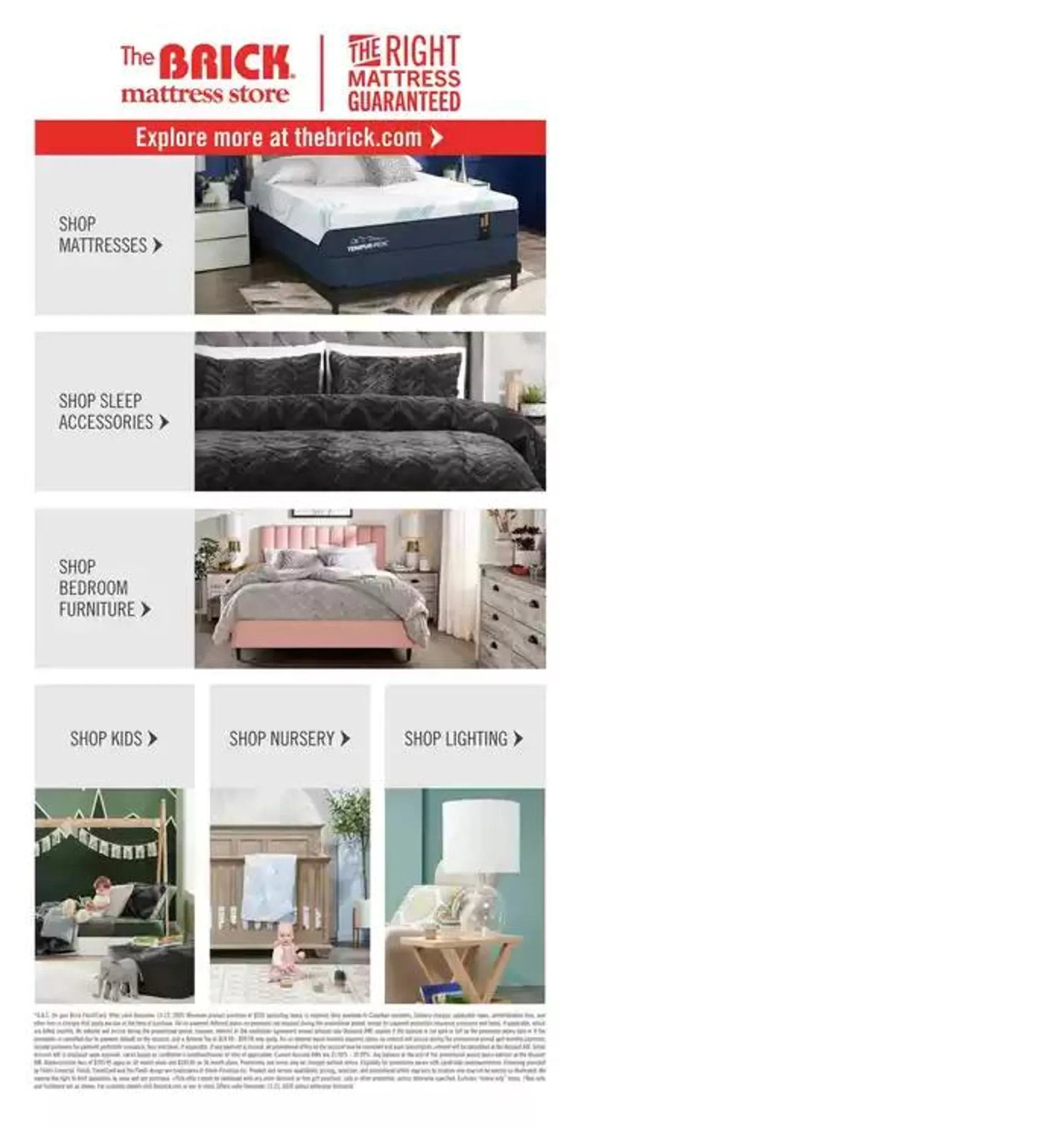 Brick Mattress Store from December 12 to December 23 2024 - flyer page 21