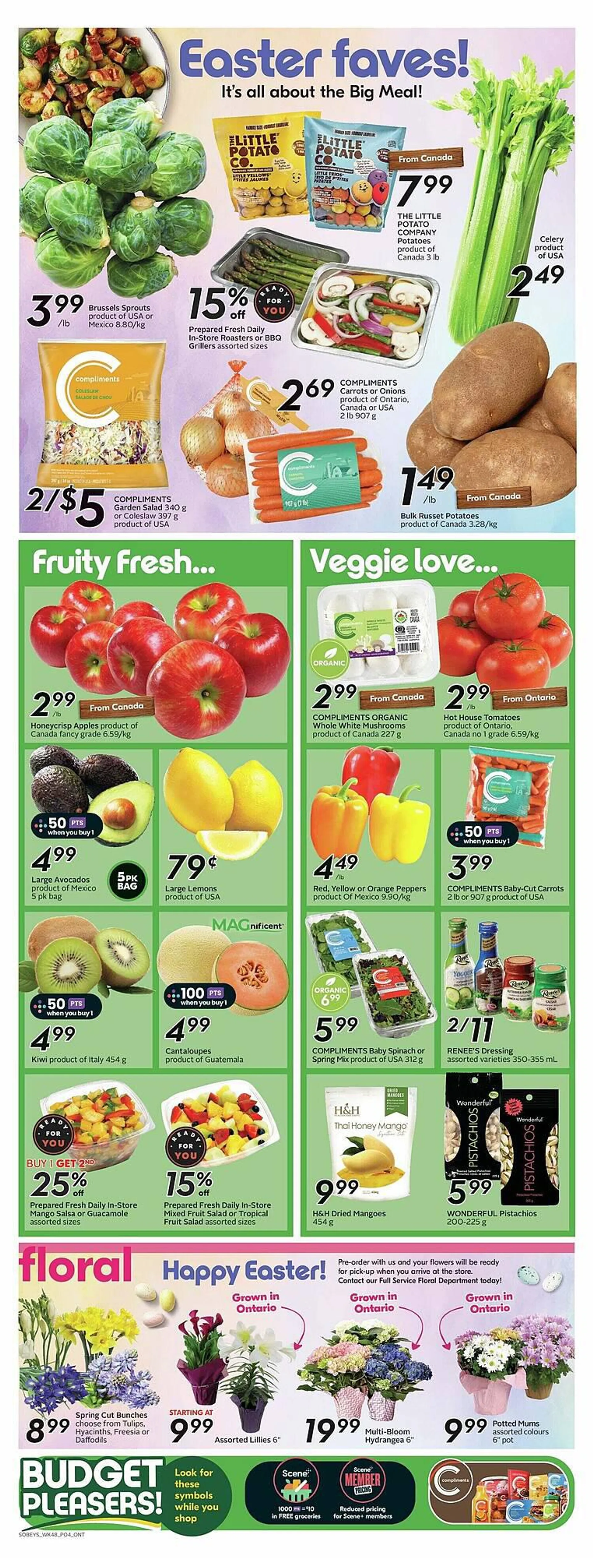 Sobeys flyer from March 28 to April 4 2024 - flyer page 7