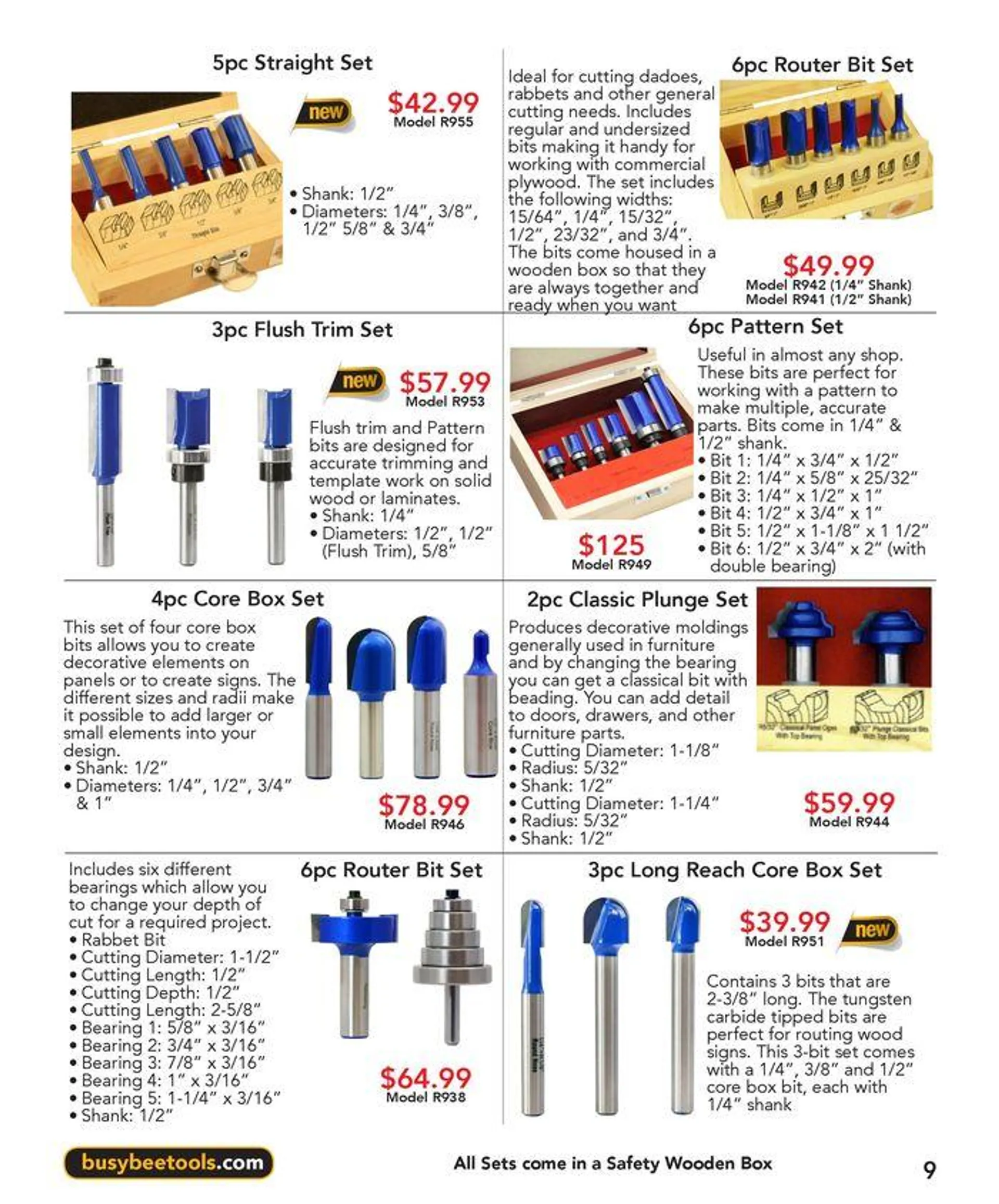 TORNADO ROUTER BIT & ACCESSORIES CATALOGUE from June 3 to June 17 2024 - flyer page 9