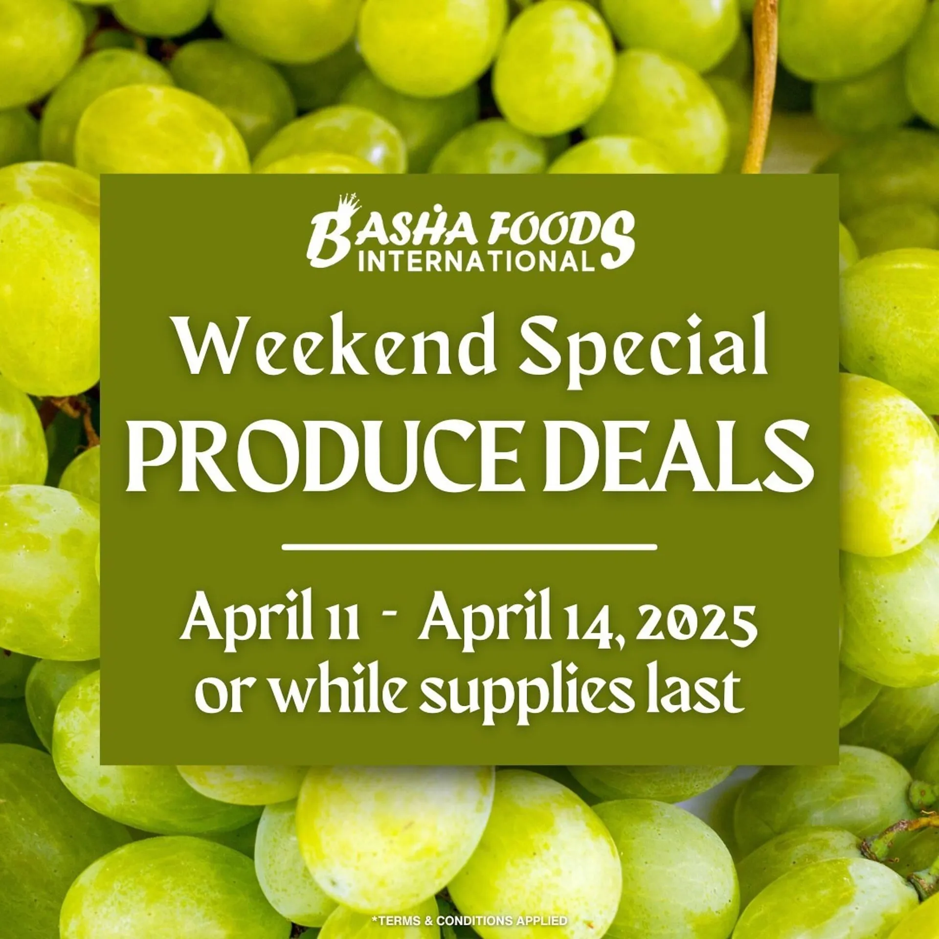 Basha Foods flyer - 1