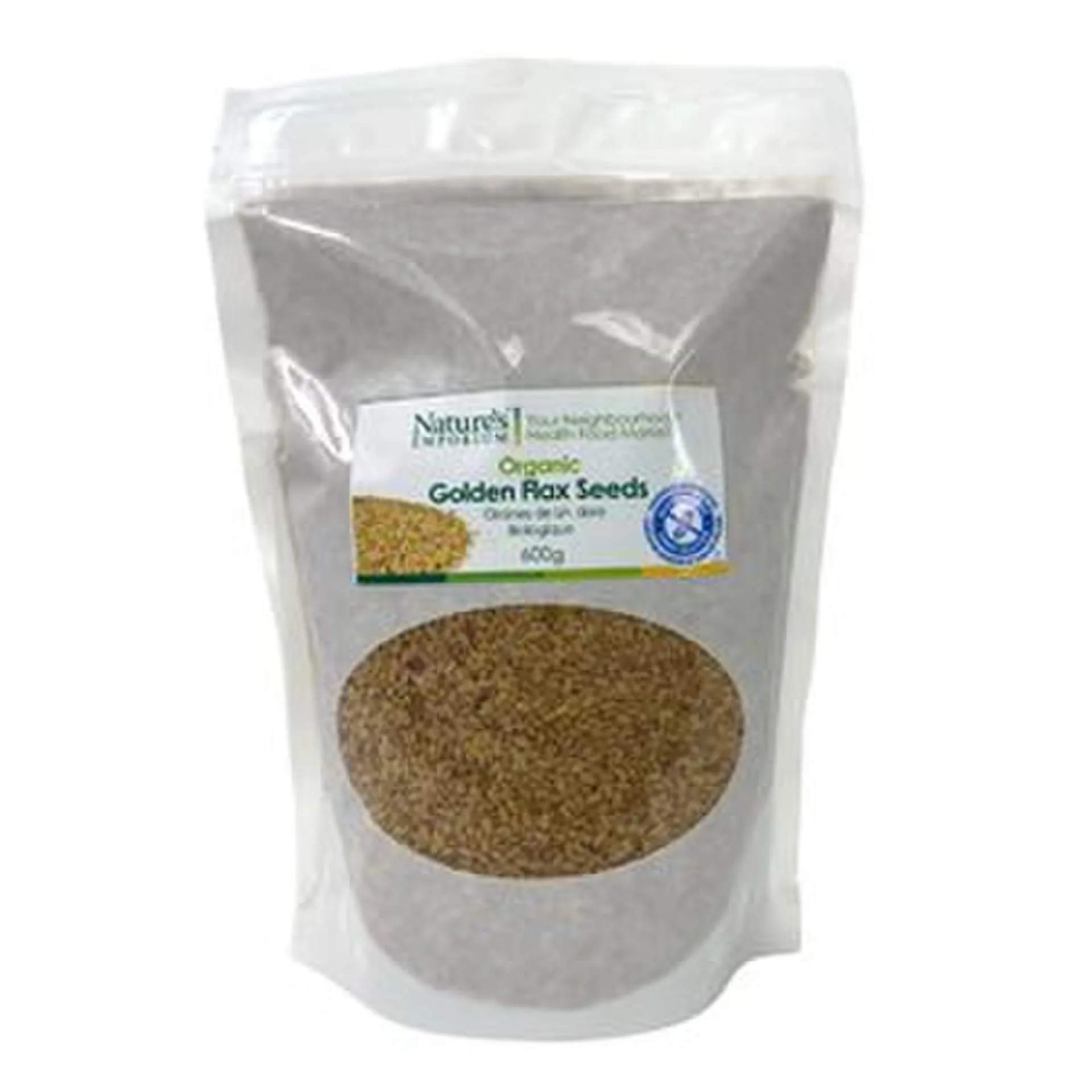 Always Organic Flax Seeds Golden Org 600 g