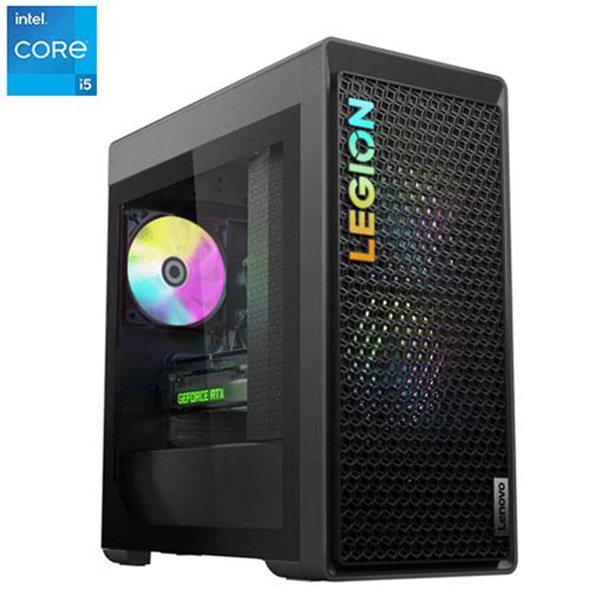 Lenovo Legion Tower 5i Gaming PC - Storm Grey (Intel Core i5-13400F/512GB SSD/32GB RAM/RTX 3060 LHR)