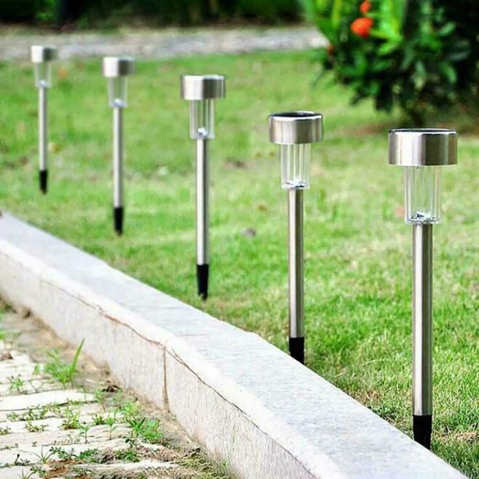 12Pcs LED Solar Lights Outdoor Garden Landscape Pathway - Yardlab - 3rd Generation