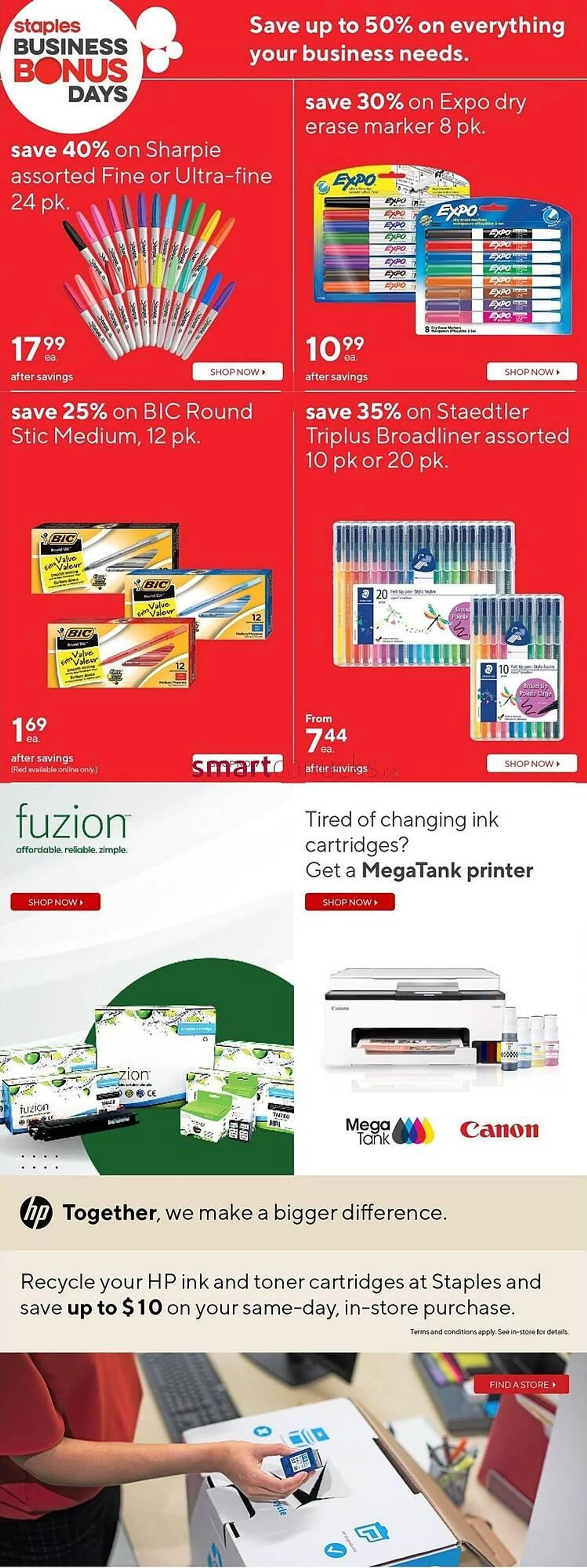 Staples flyer from October 11 to October 17 2024 - flyer page 20