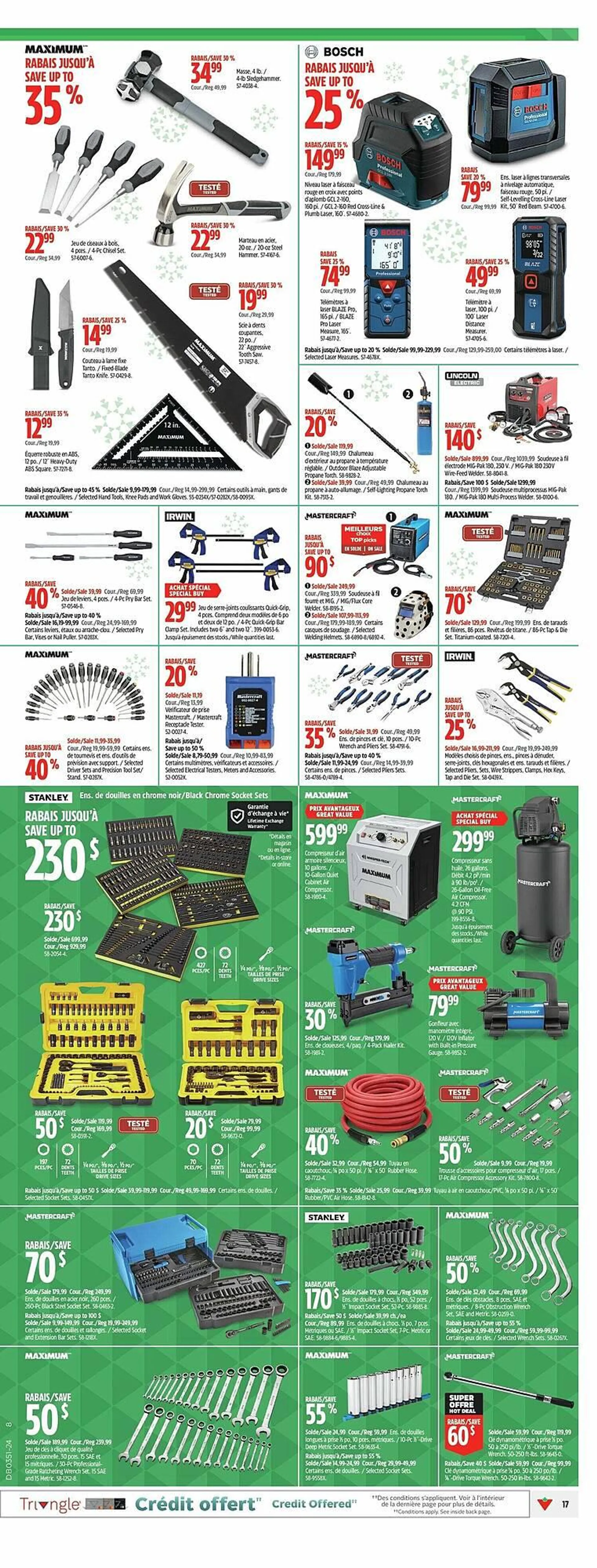 Canadian Tire flyer from December 12 to December 23 2024 - flyer page 22