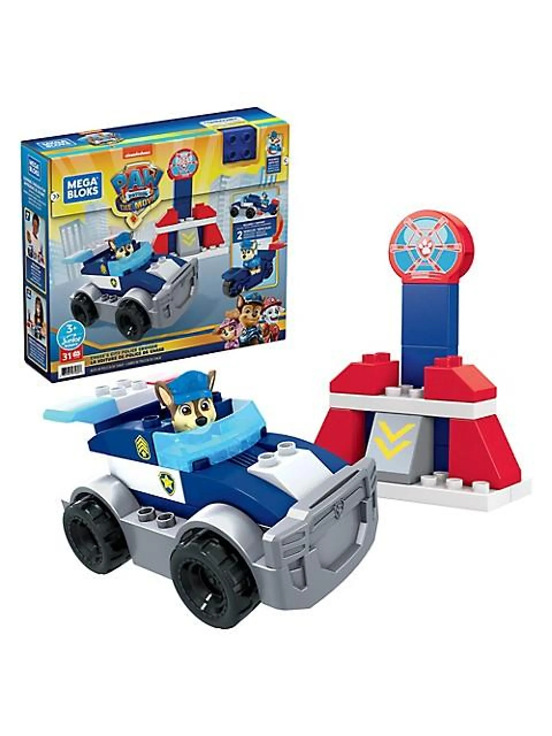 Mega Bloks Chase's City Police Cruiser Set